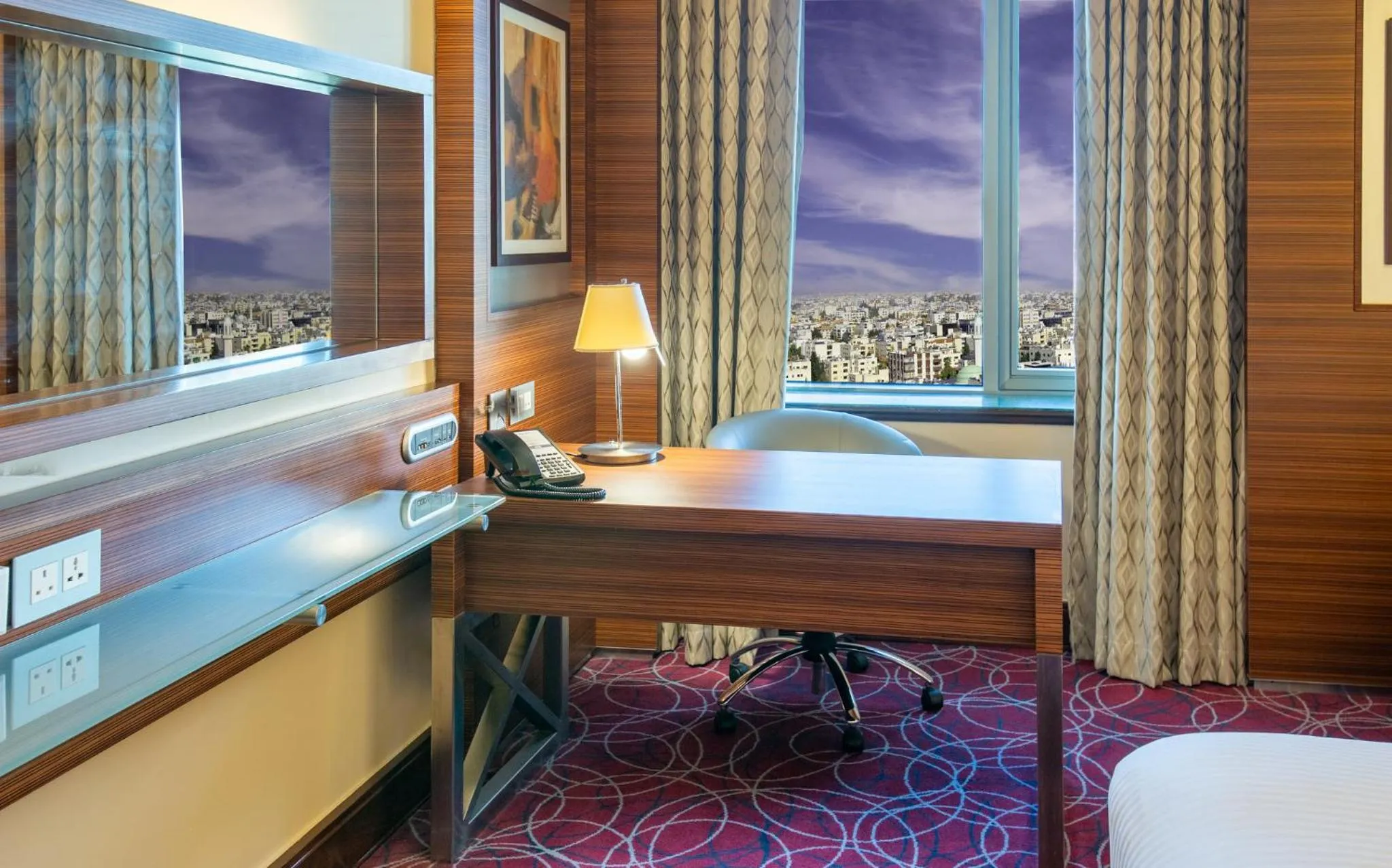 Photo of the whole room, Bed in Crowne Plaza Amman by IHG