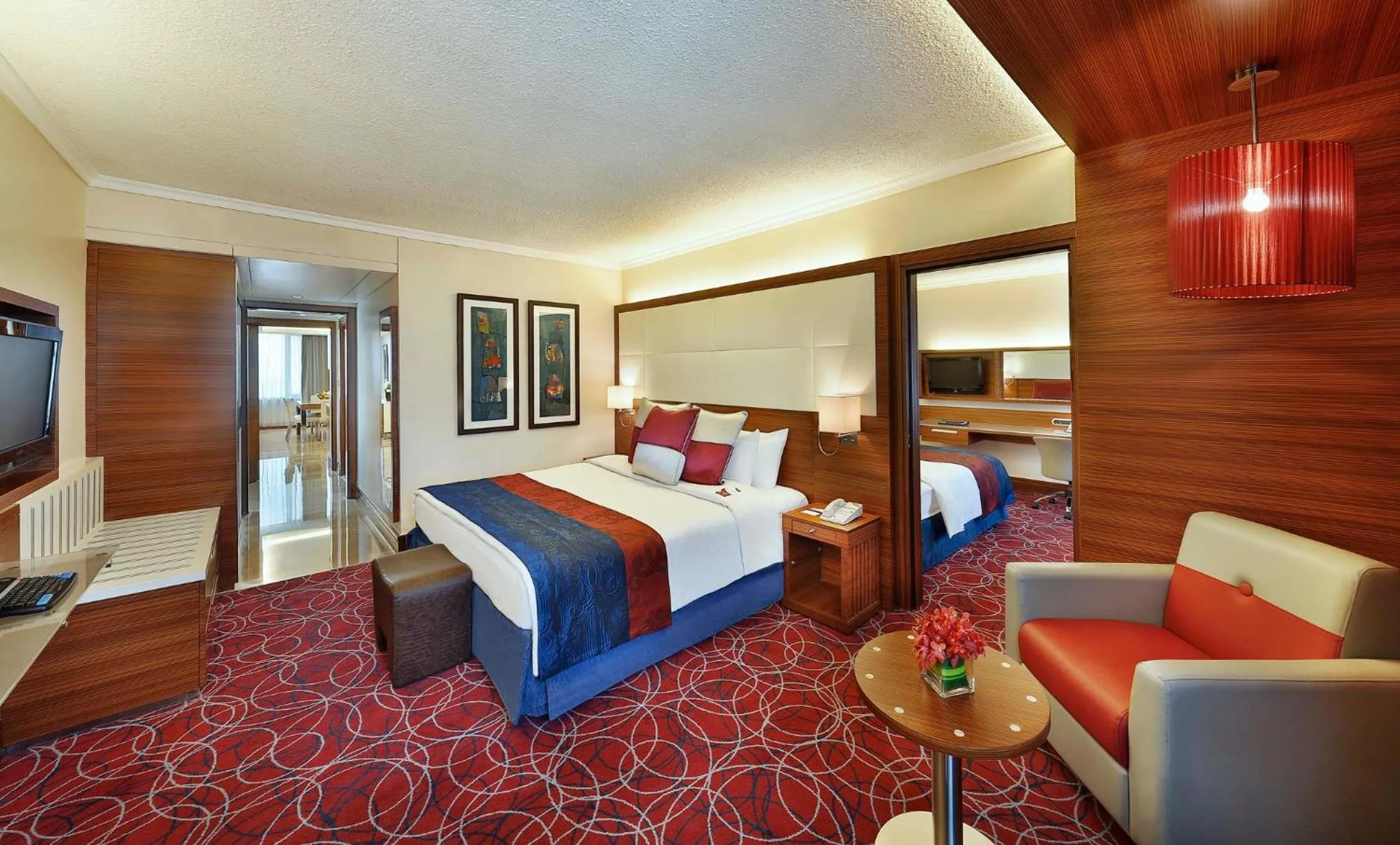 Photo of the whole room, Bed in Crowne Plaza Amman by IHG