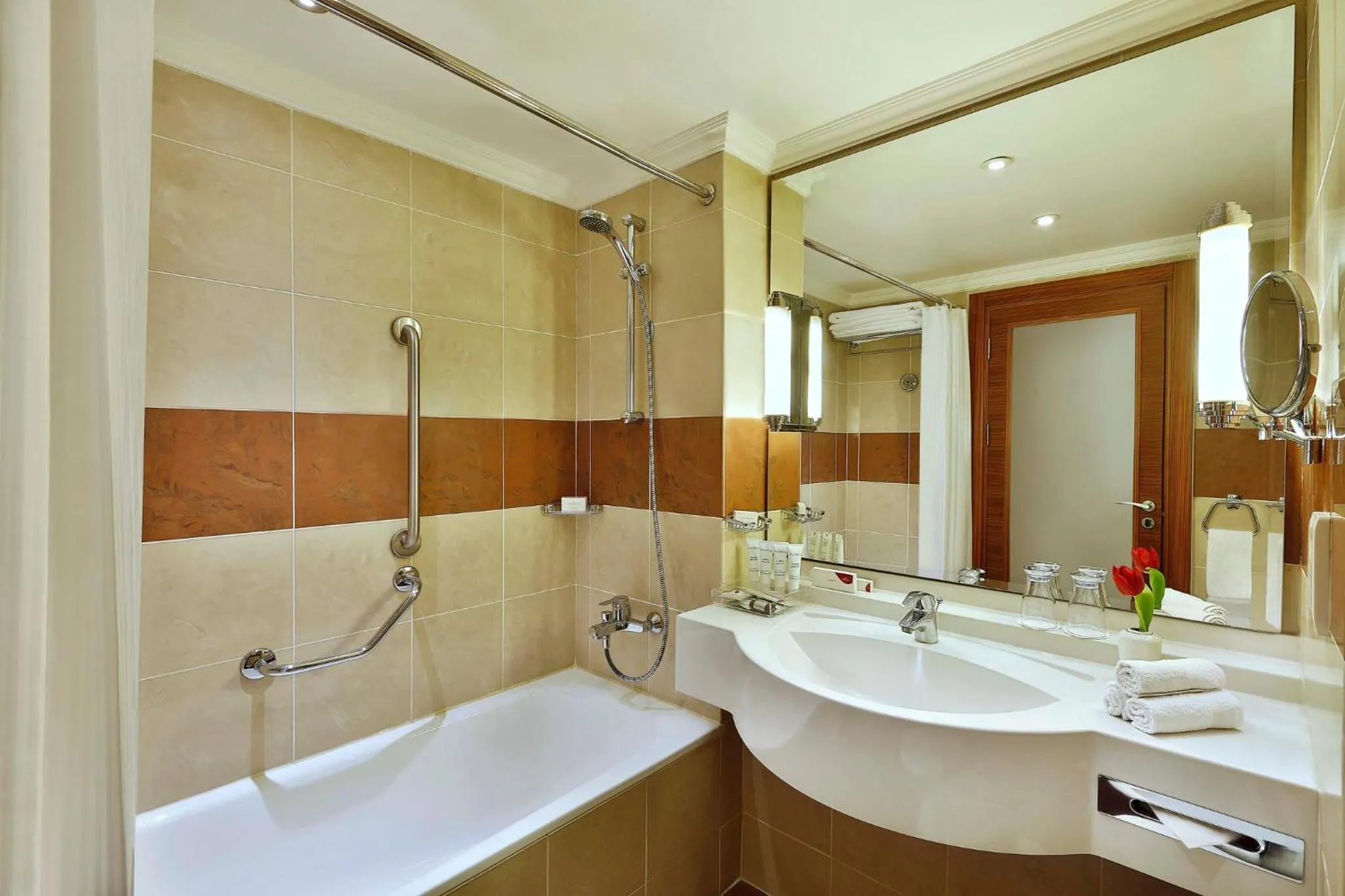 Bathroom in Crowne Plaza Amman by IHG