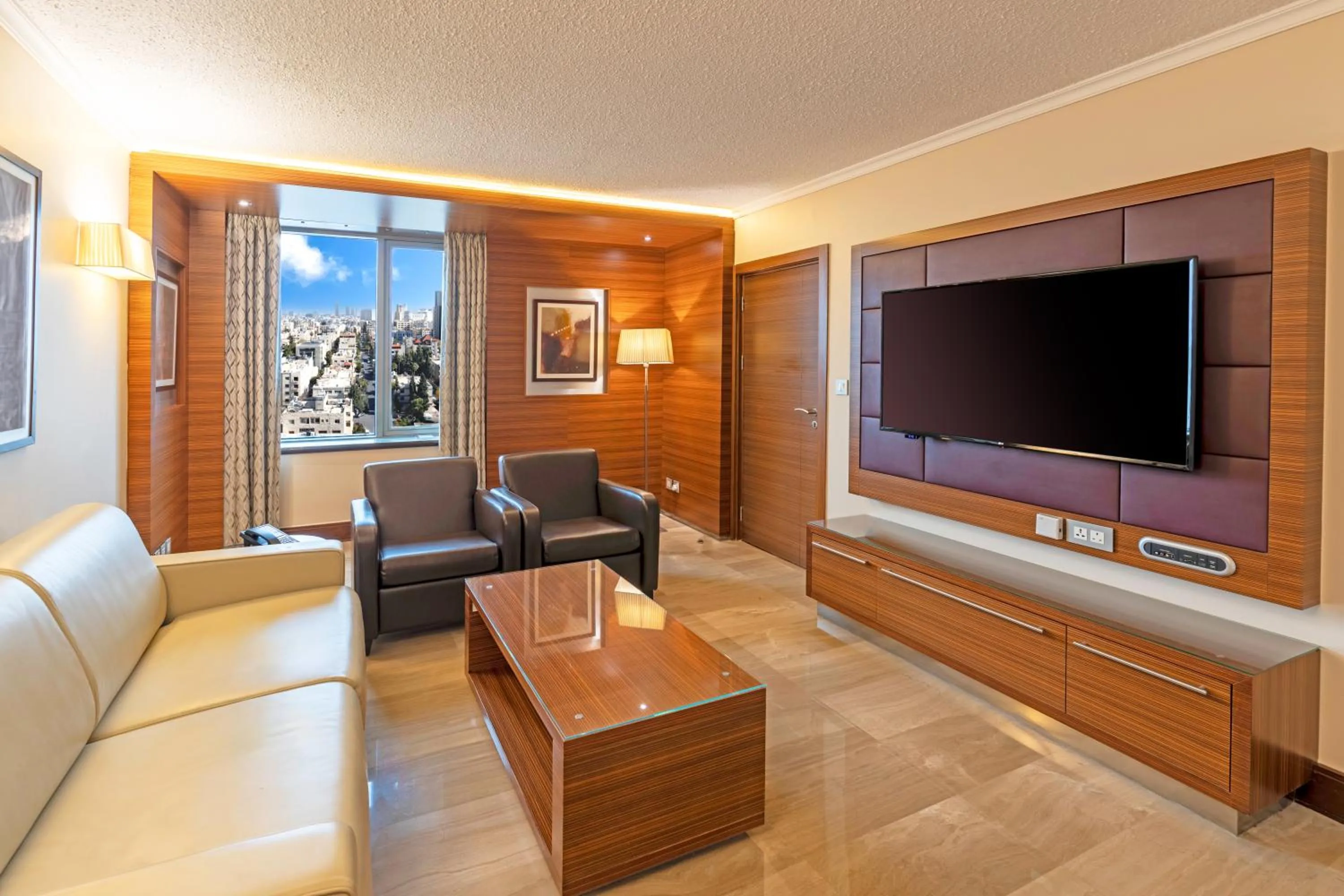 Seating area in Crowne Plaza Amman by IHG