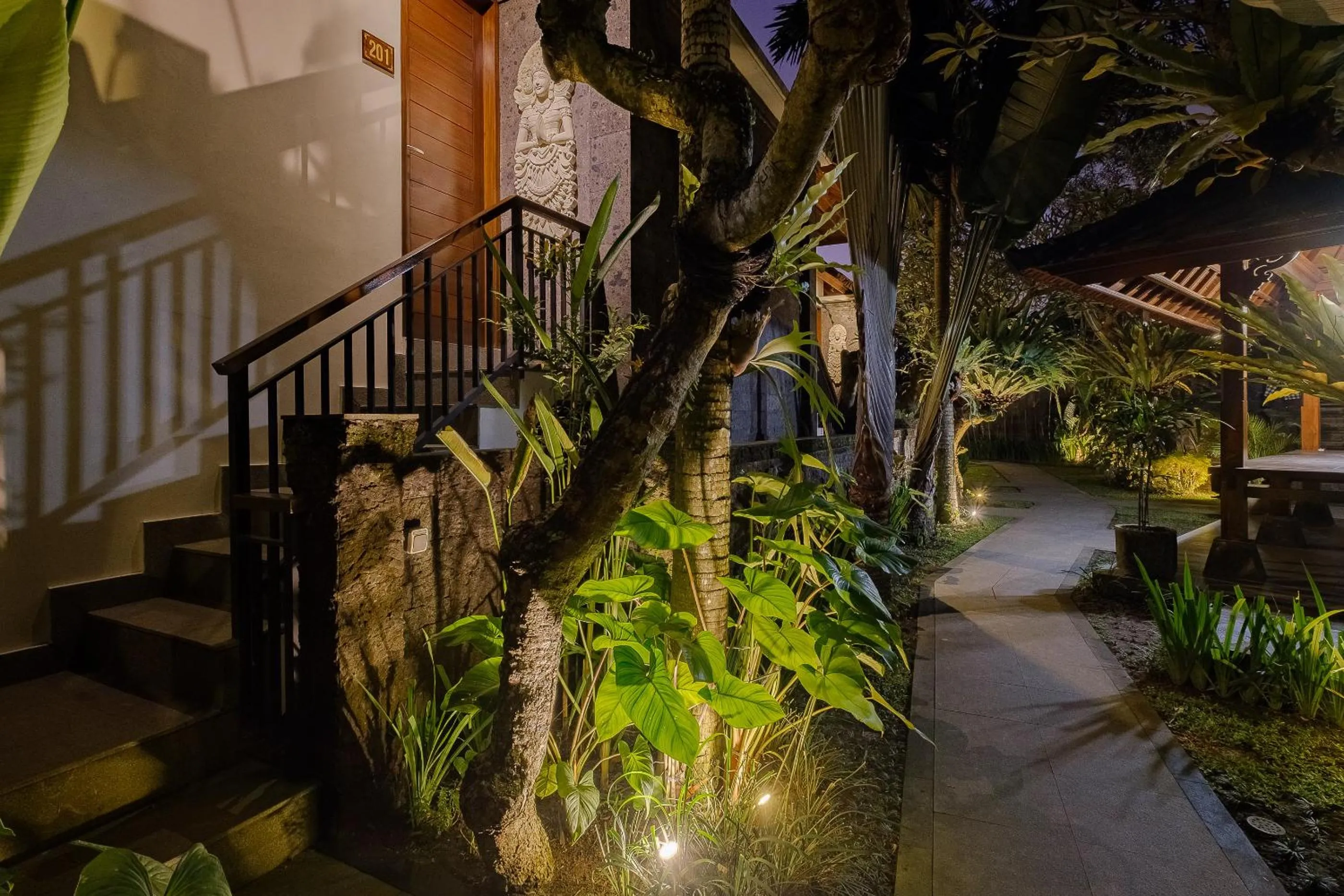 Garden in Yanyan Resort Ubud