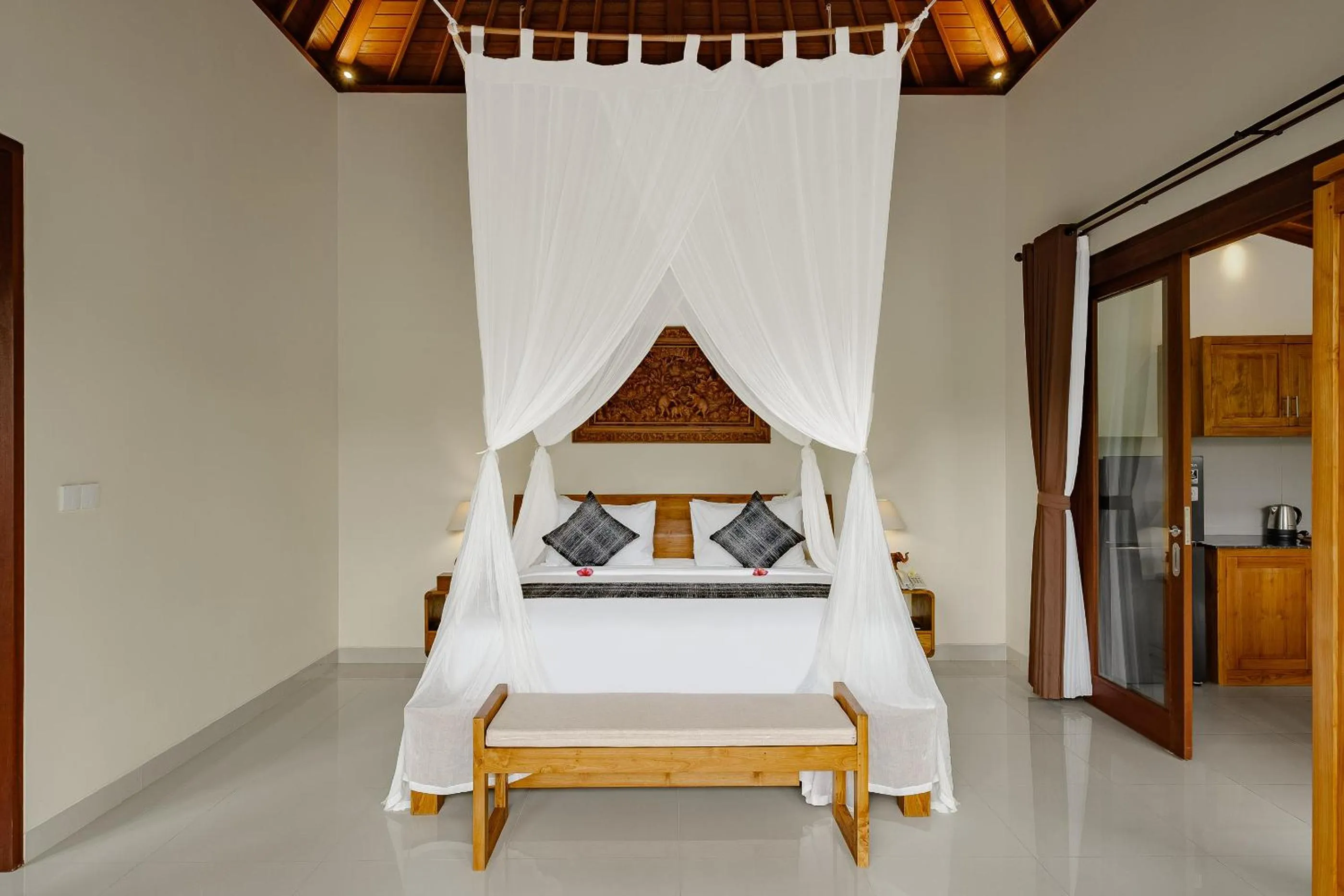 Bedroom, Bed in Yanyan Resort Ubud