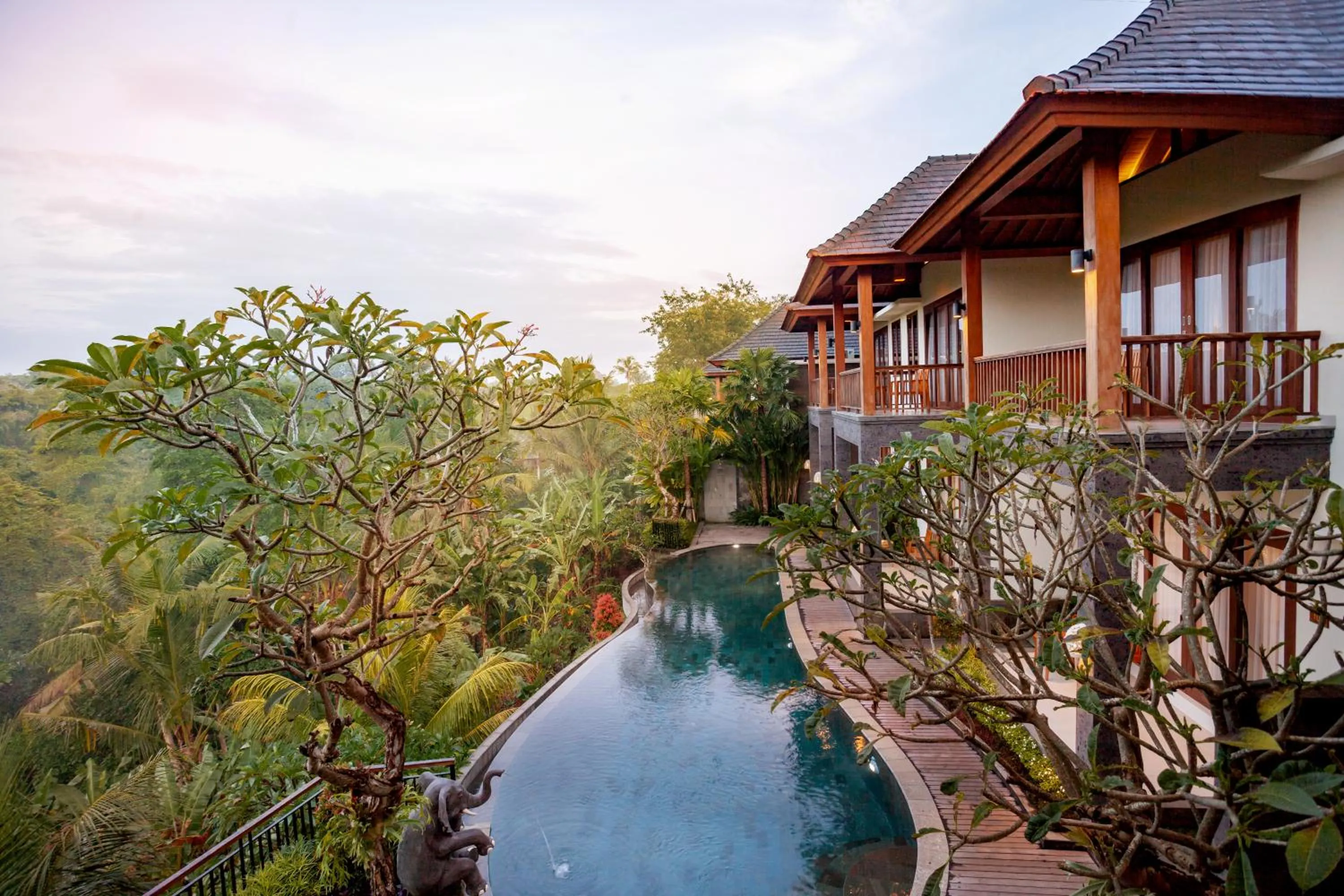 Property building in Yanyan Resort Ubud
