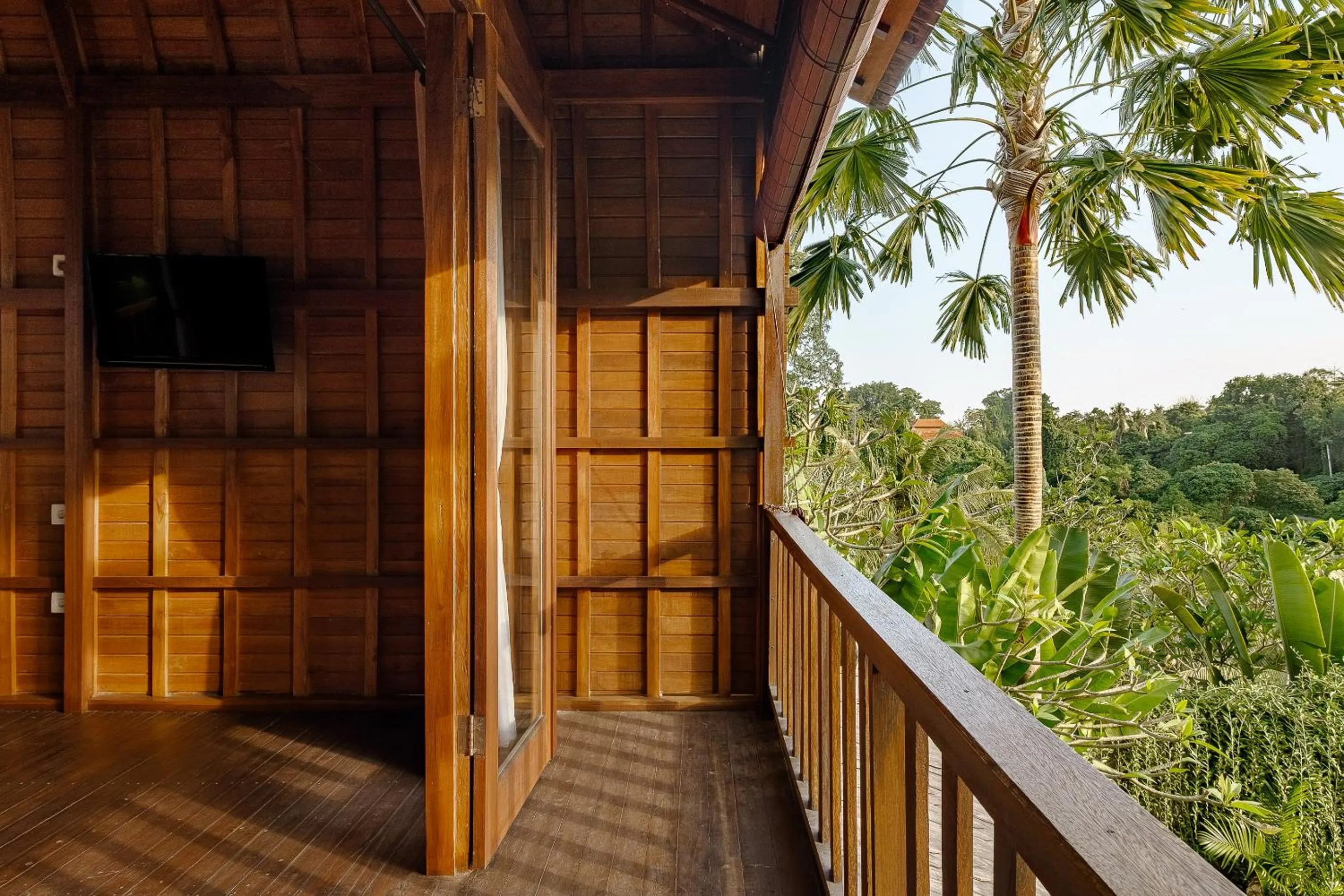 Balcony/Terrace in Yanyan Resort Ubud