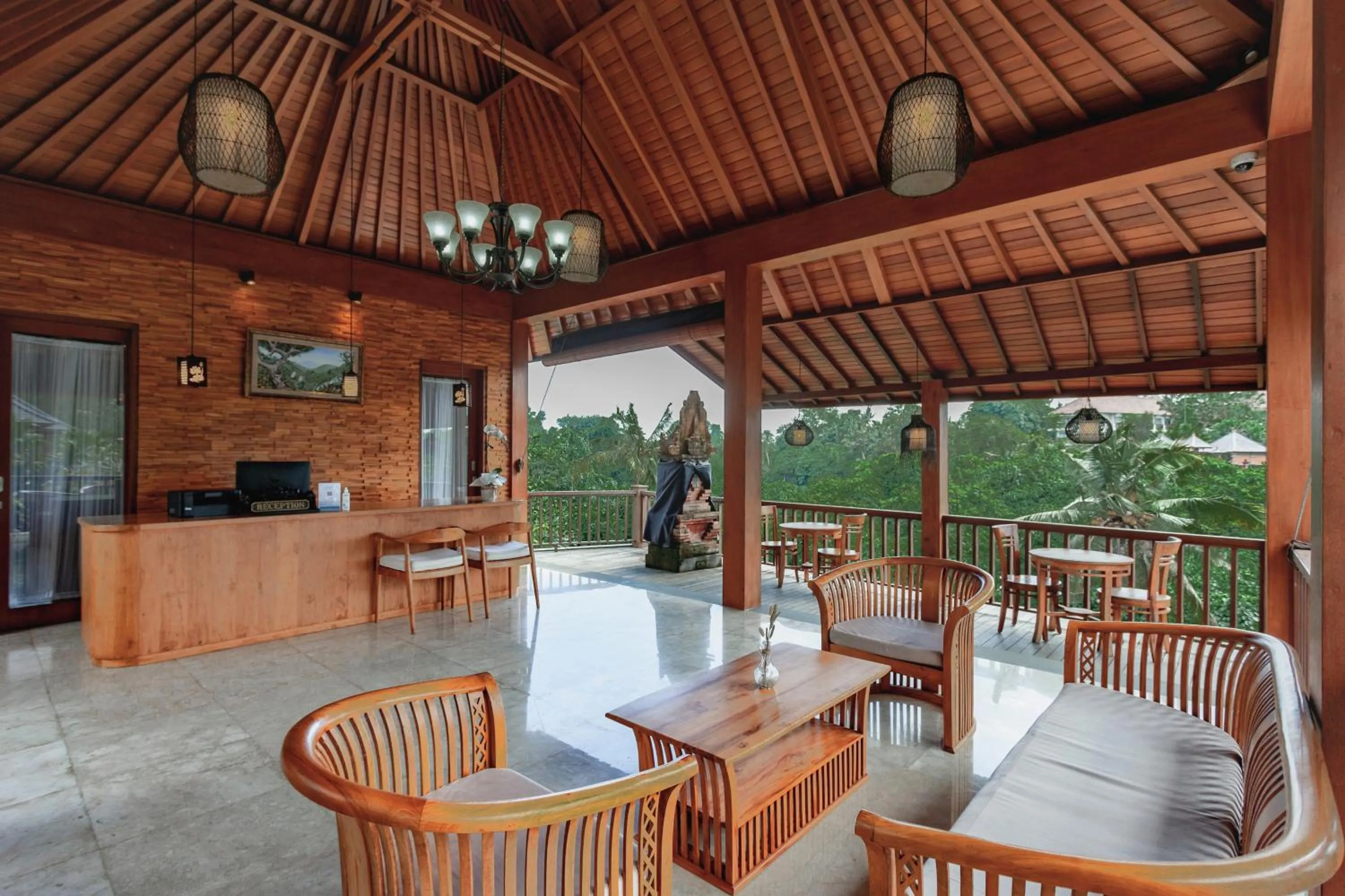 Lobby or reception in Yanyan Resort Ubud