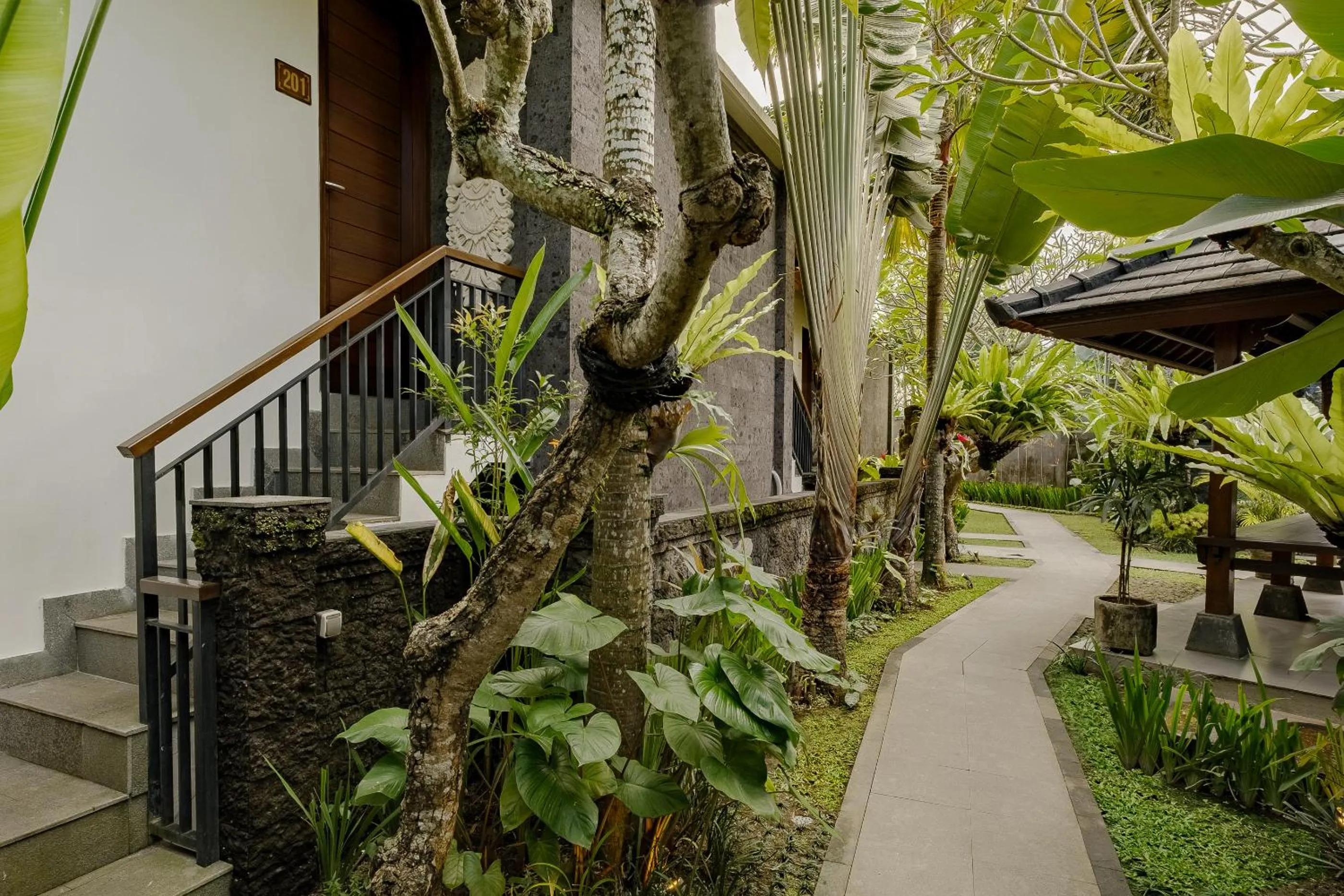 Garden in Yanyan Resort Ubud