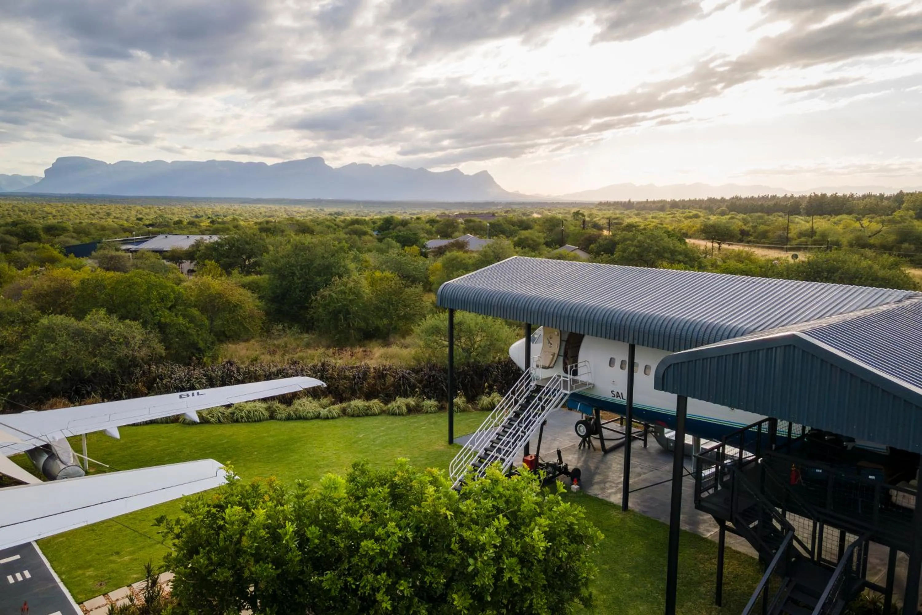 Natural landscape in Aerotel