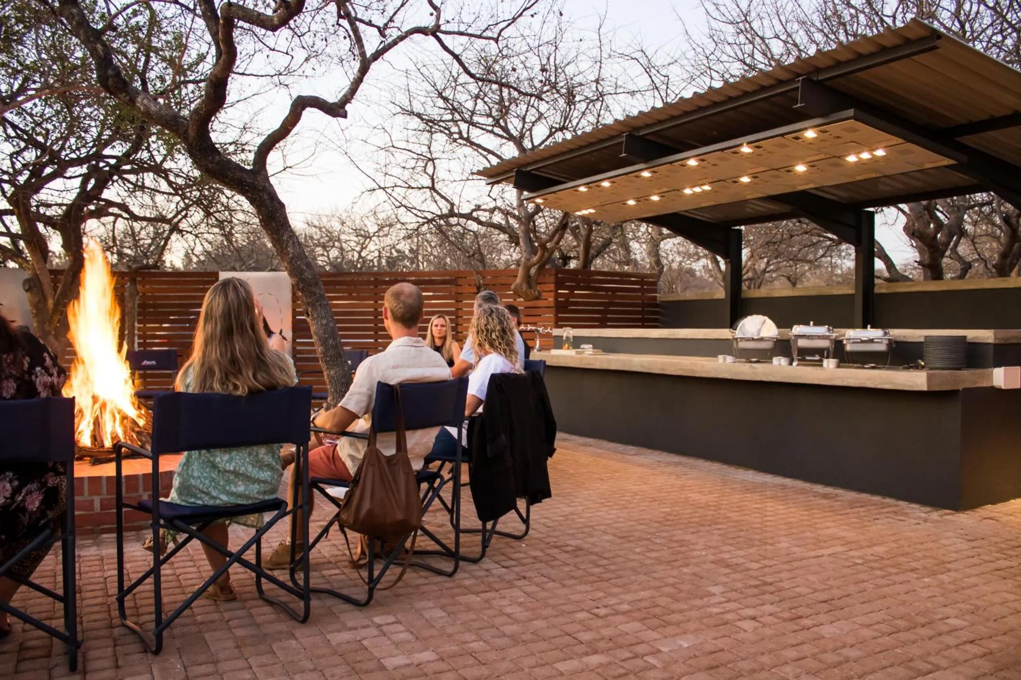 fireplace in Aerotel