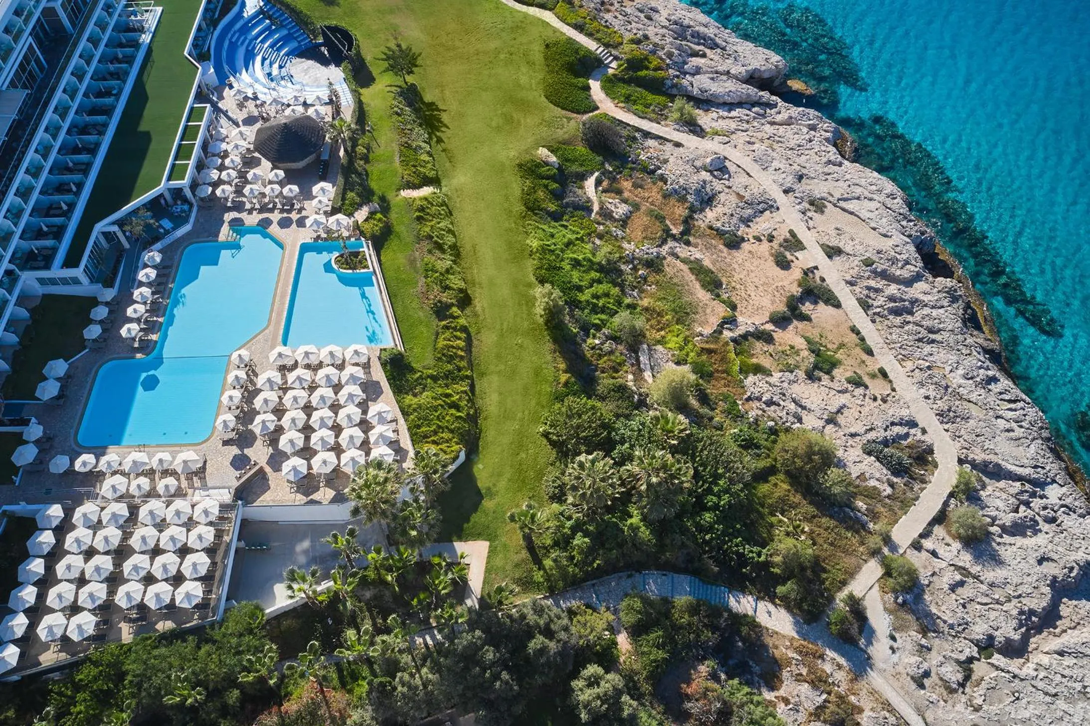 Bird's eye view in Atlantica SunGarden Beach