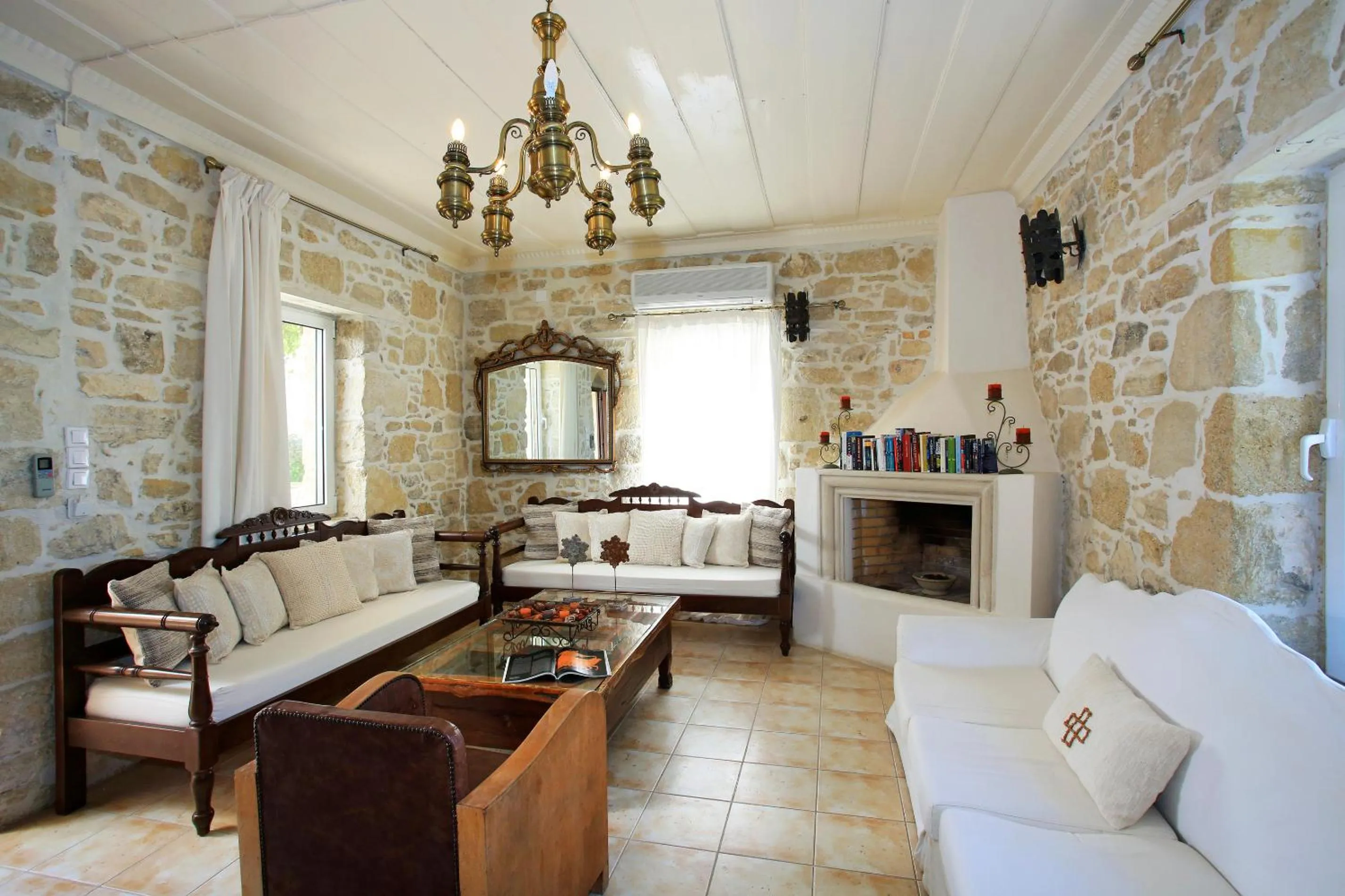 Living room in Villa Oasis