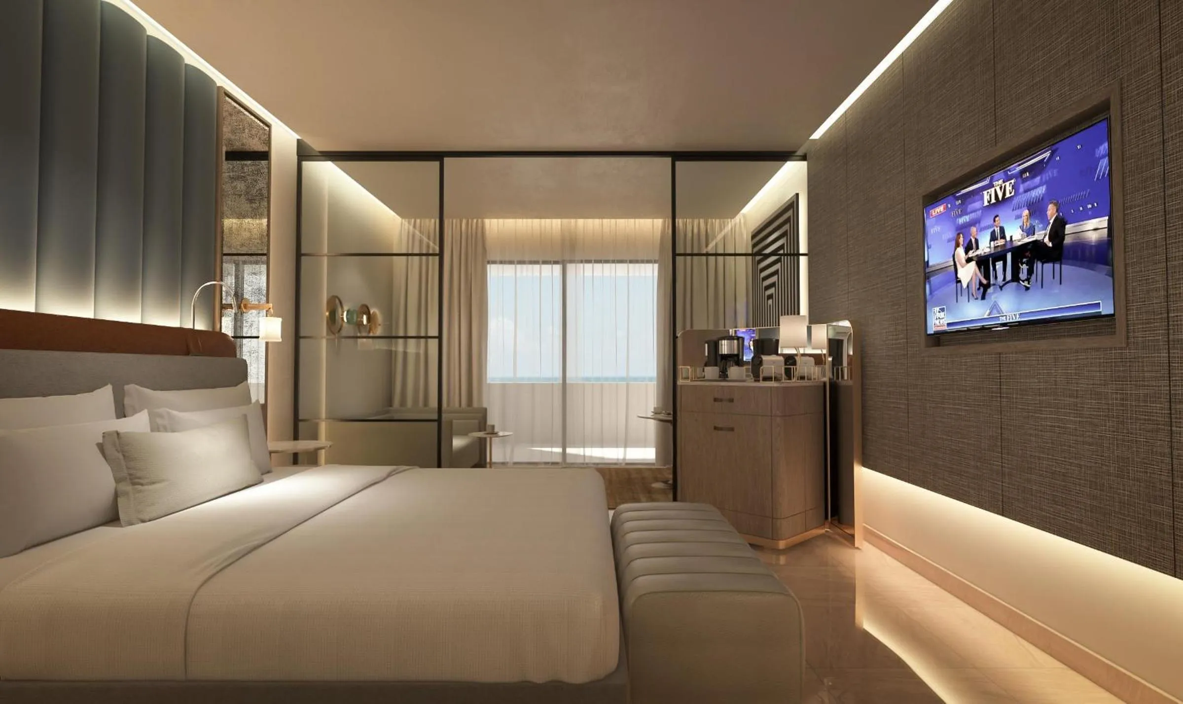 Photo of the whole room, Bed in Grand Sunset Princess - All Inclusive