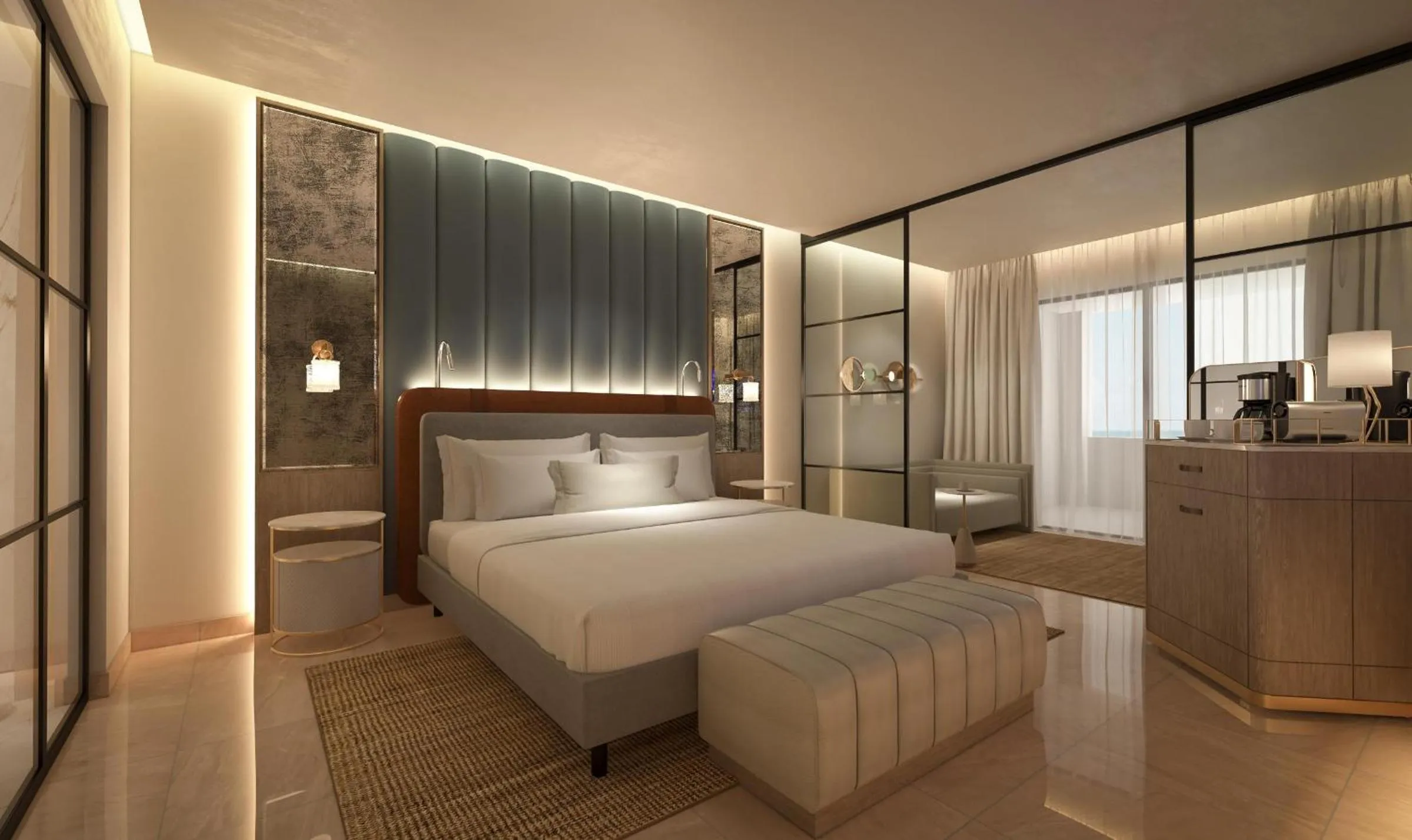 Photo of the whole room, Bed in Grand Sunset Princess - All Inclusive