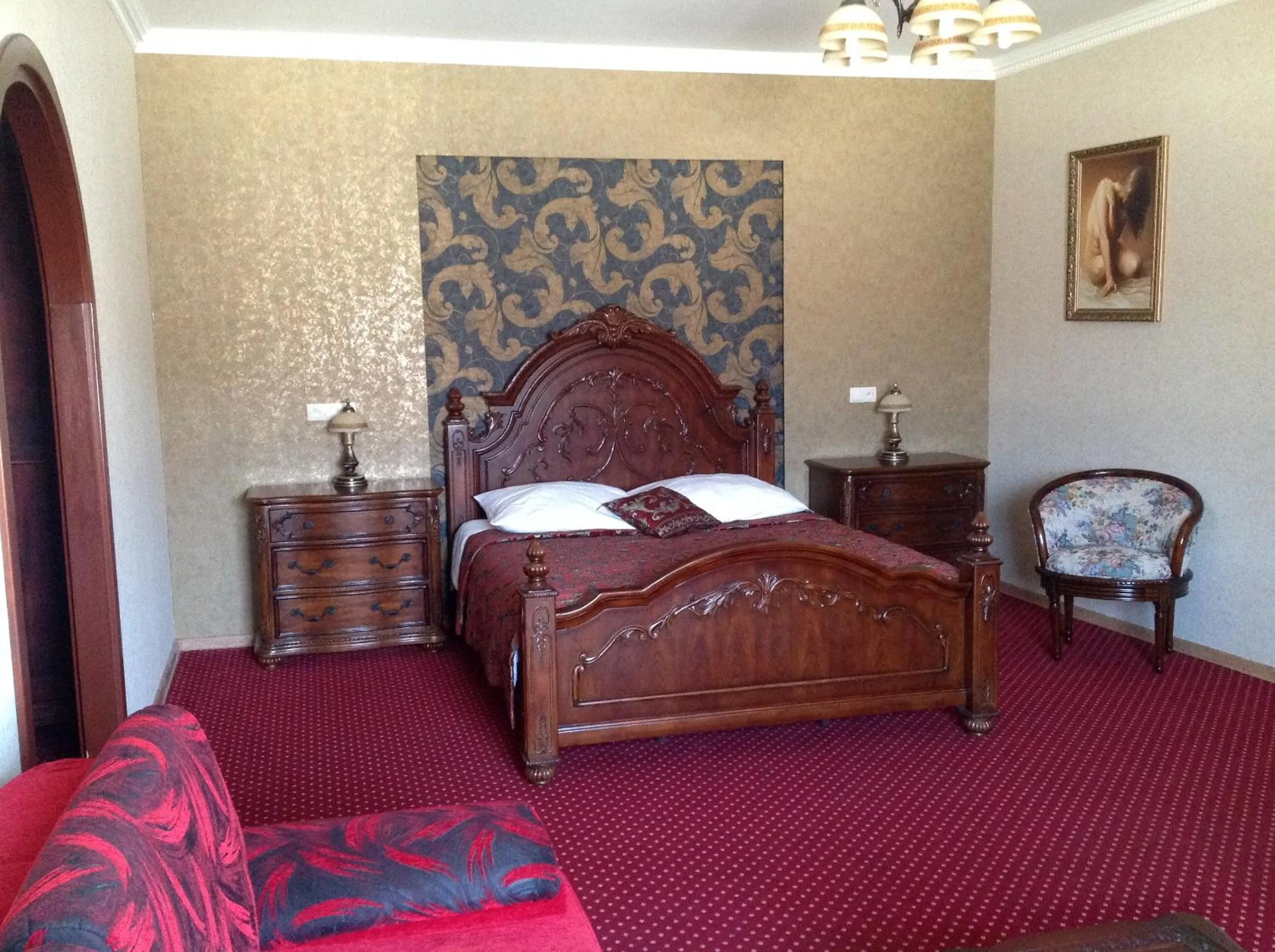 Photo of the whole room, Bed in Złote Arkady