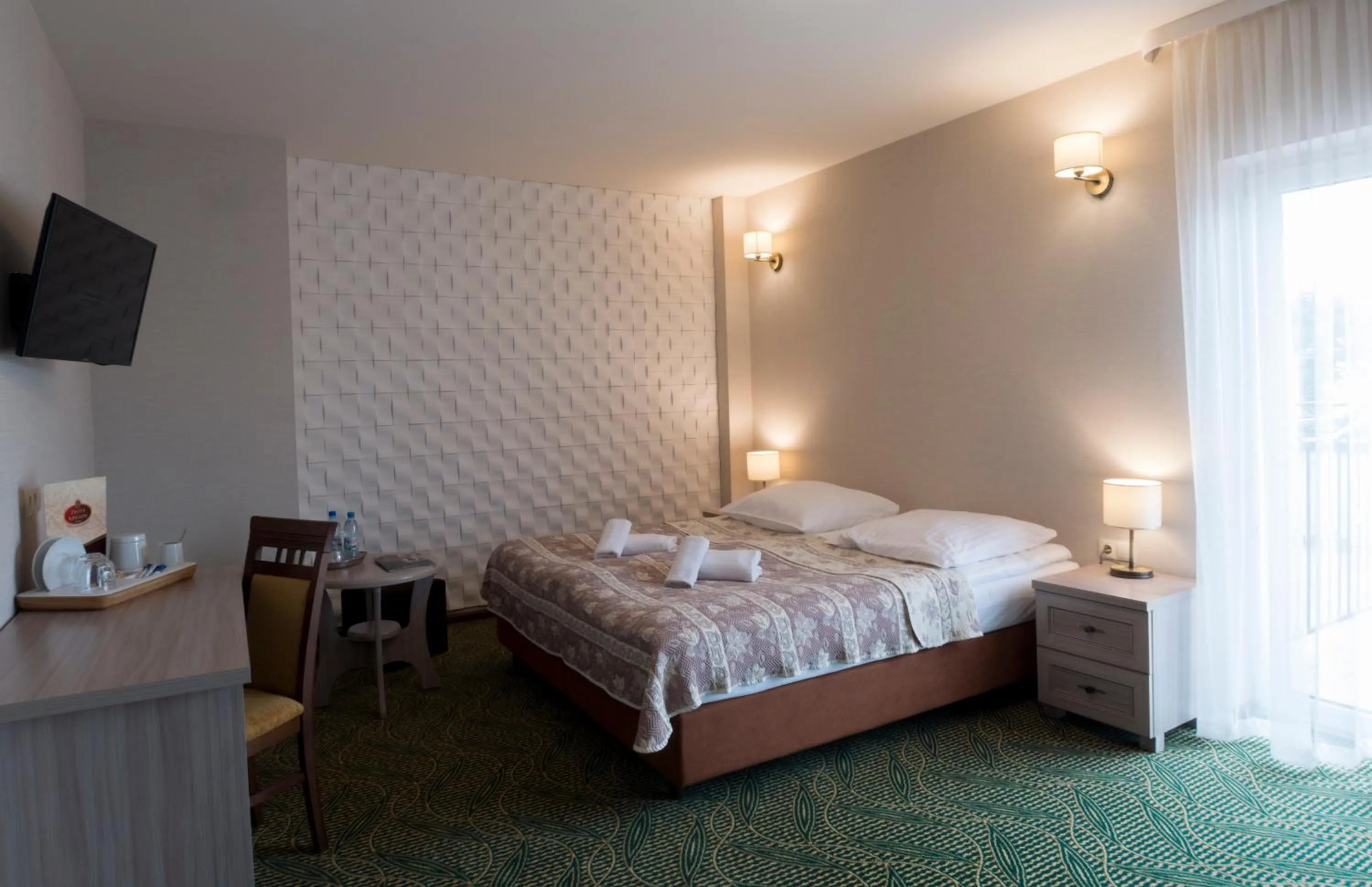 Photo of the whole room, Bed in Złote Arkady