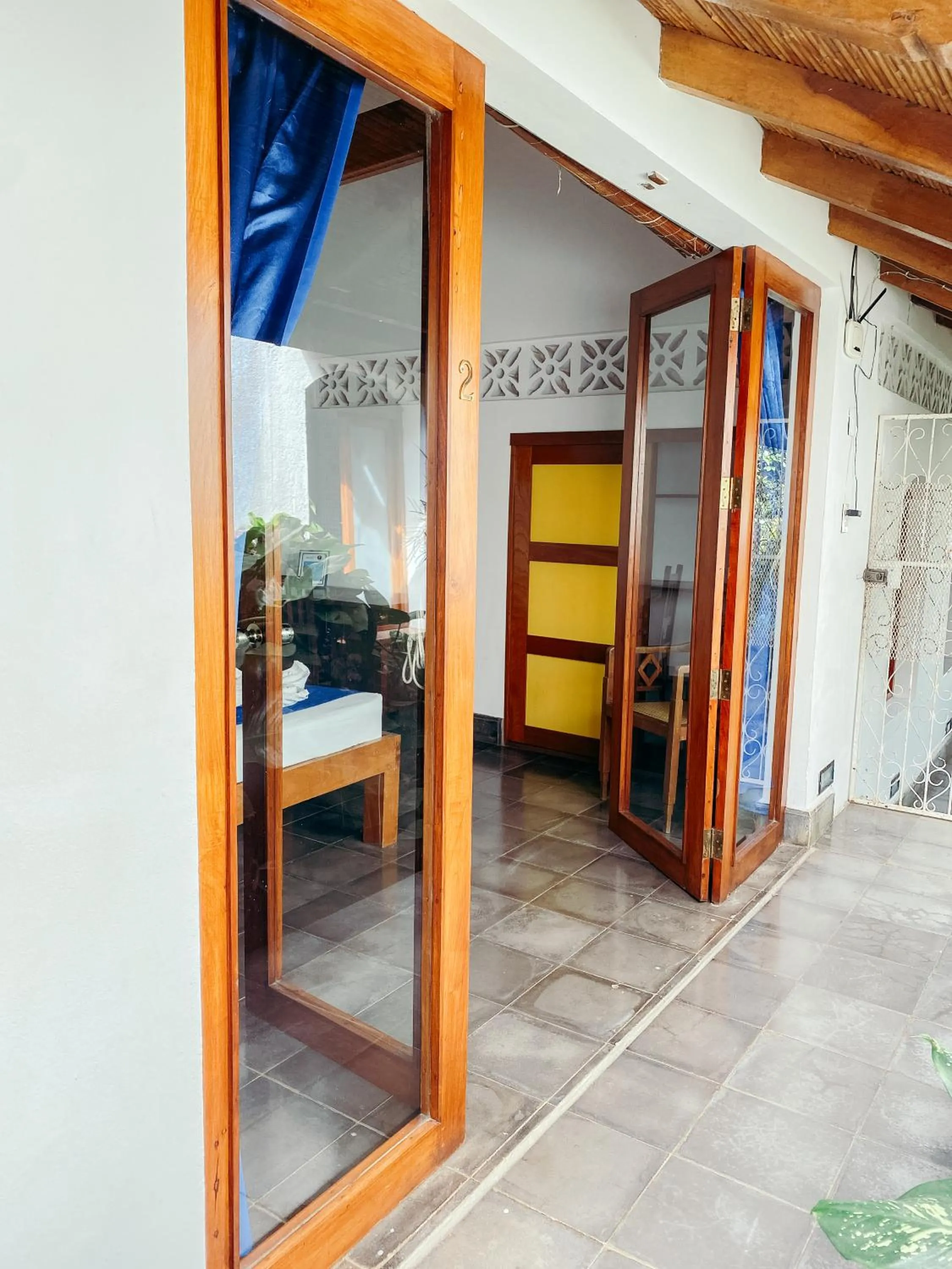 Decorative detail in Hotel il Padrino