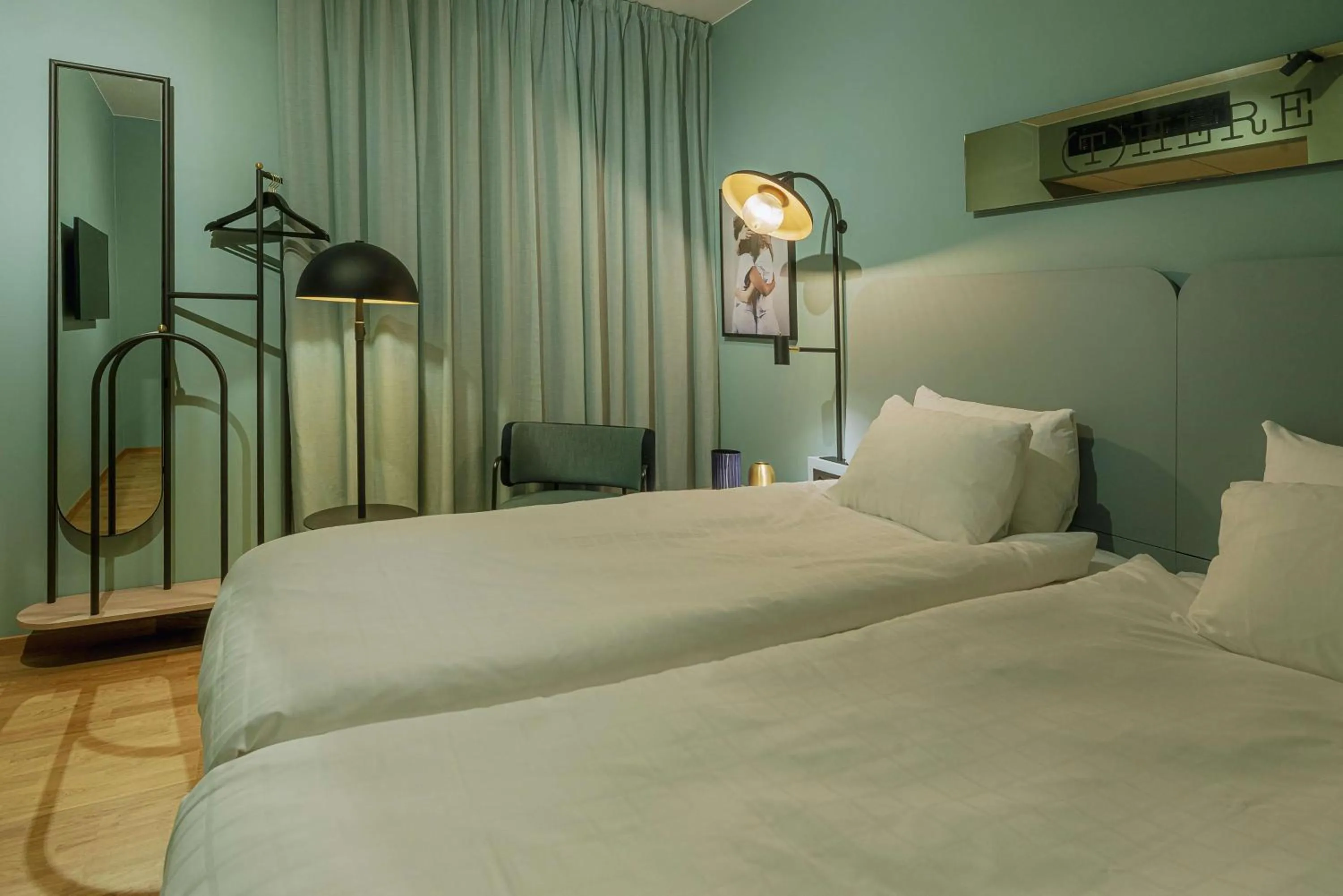 Photo of the whole room, Bed in Scandic Landvetter