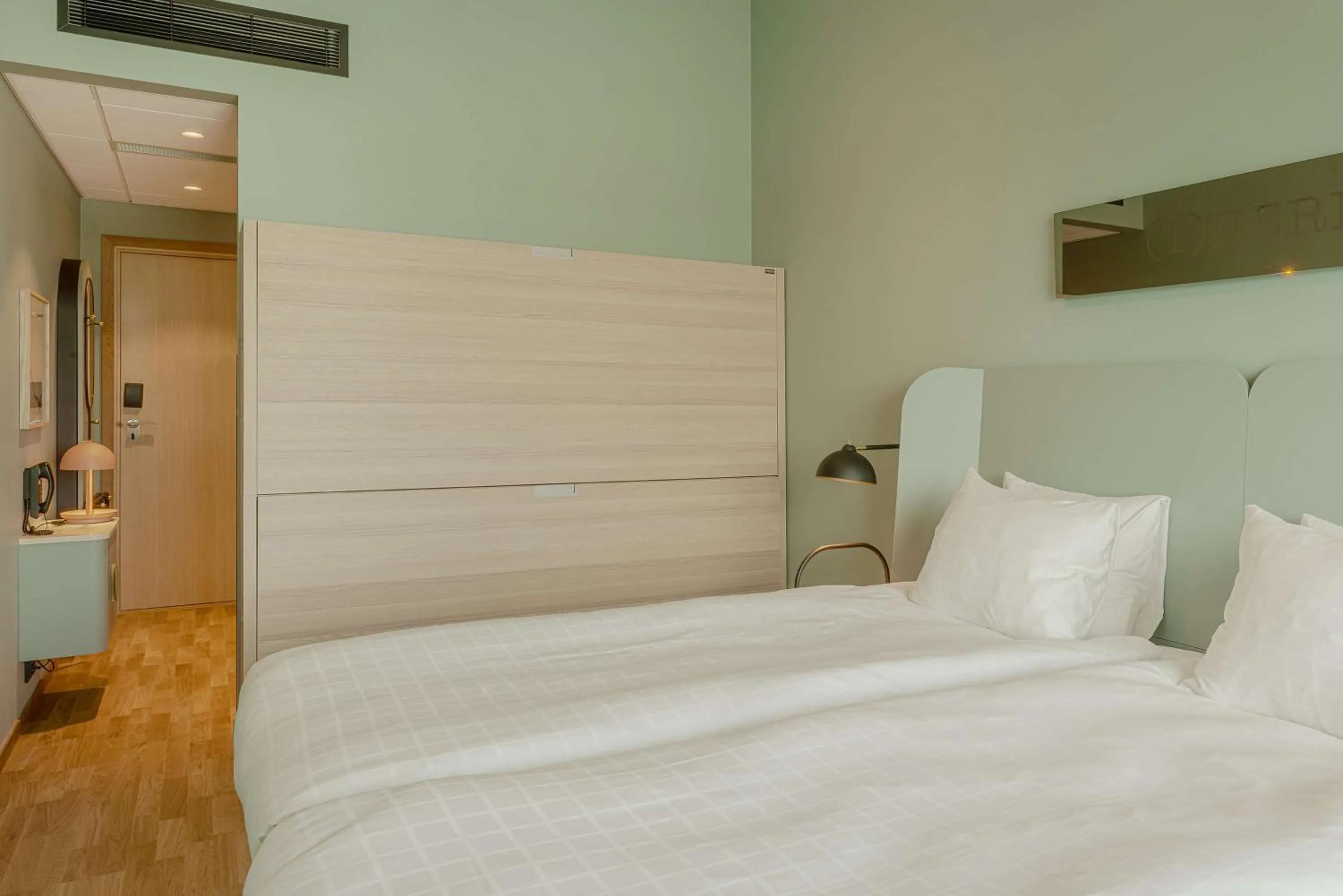 Photo of the whole room, Bed in Scandic Landvetter