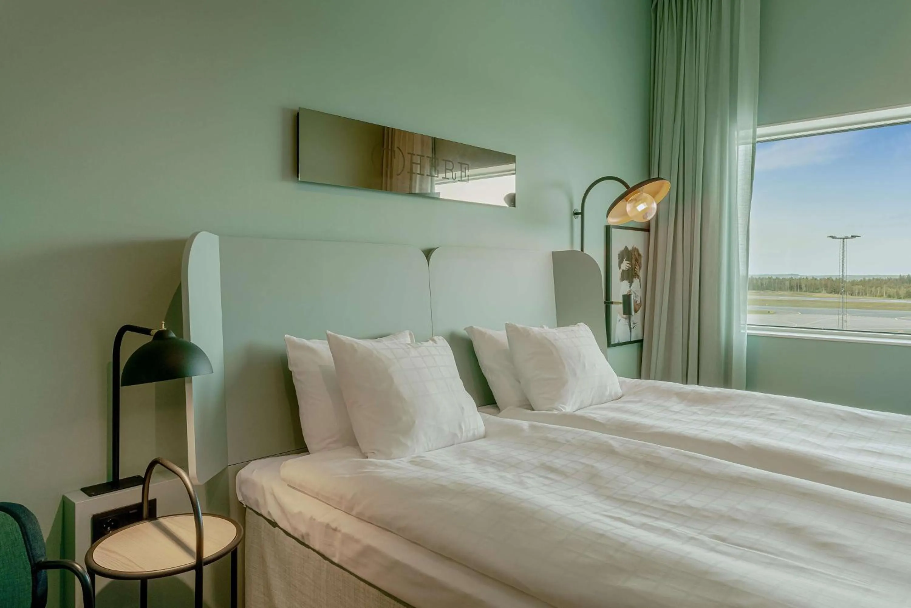 Photo of the whole room, Bed in Scandic Landvetter