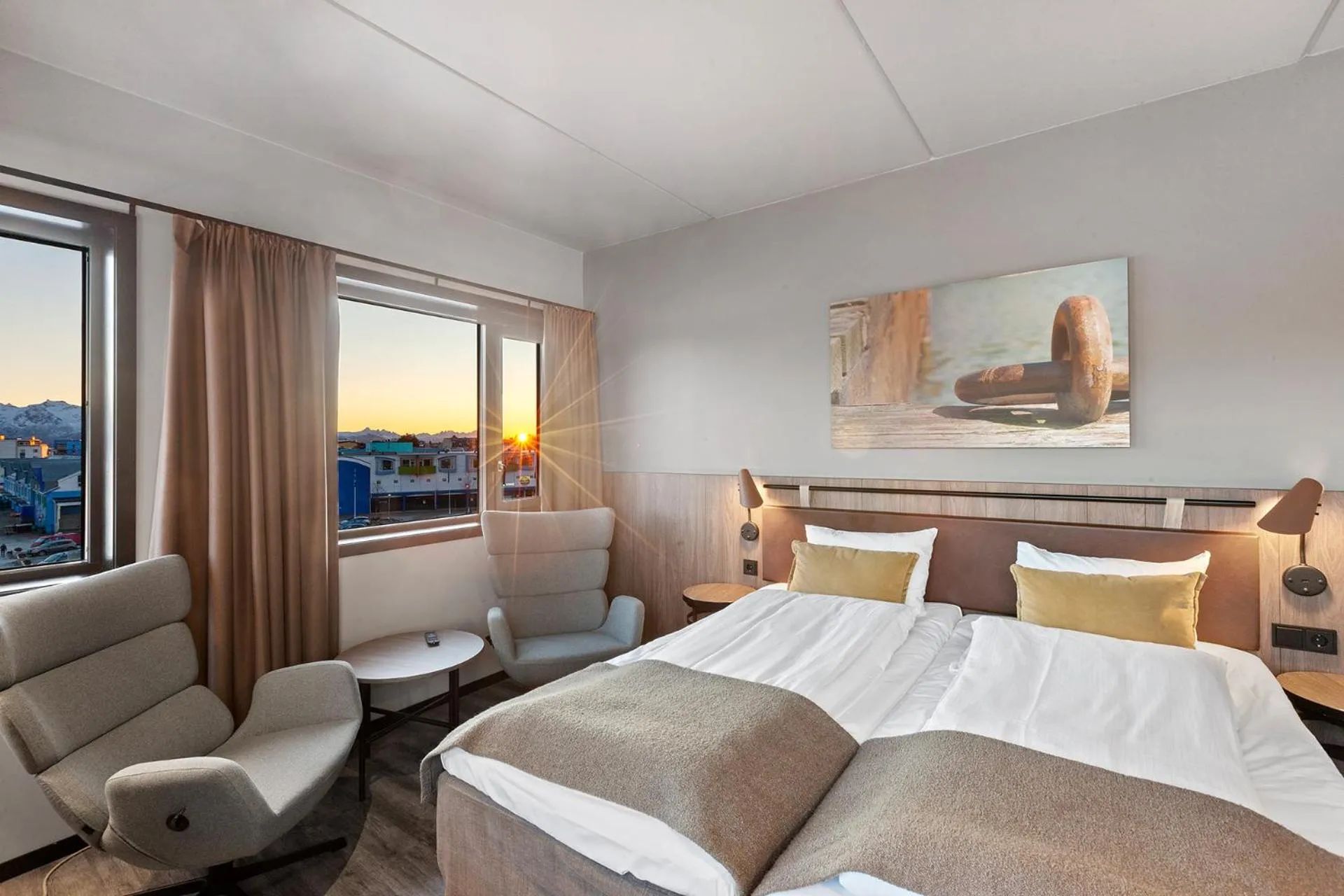 Bed in Scandic Sortland