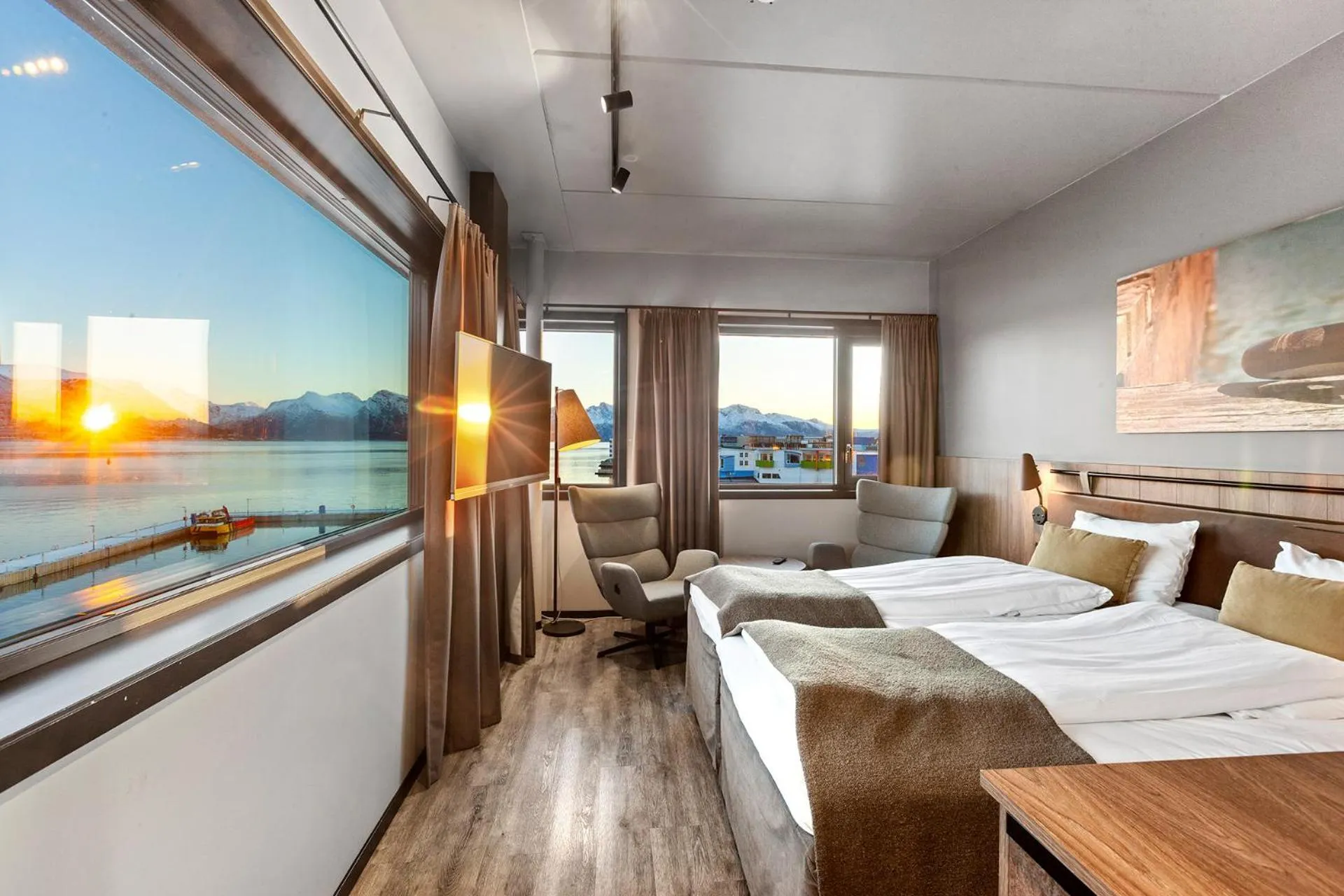 Bed in Scandic Sortland