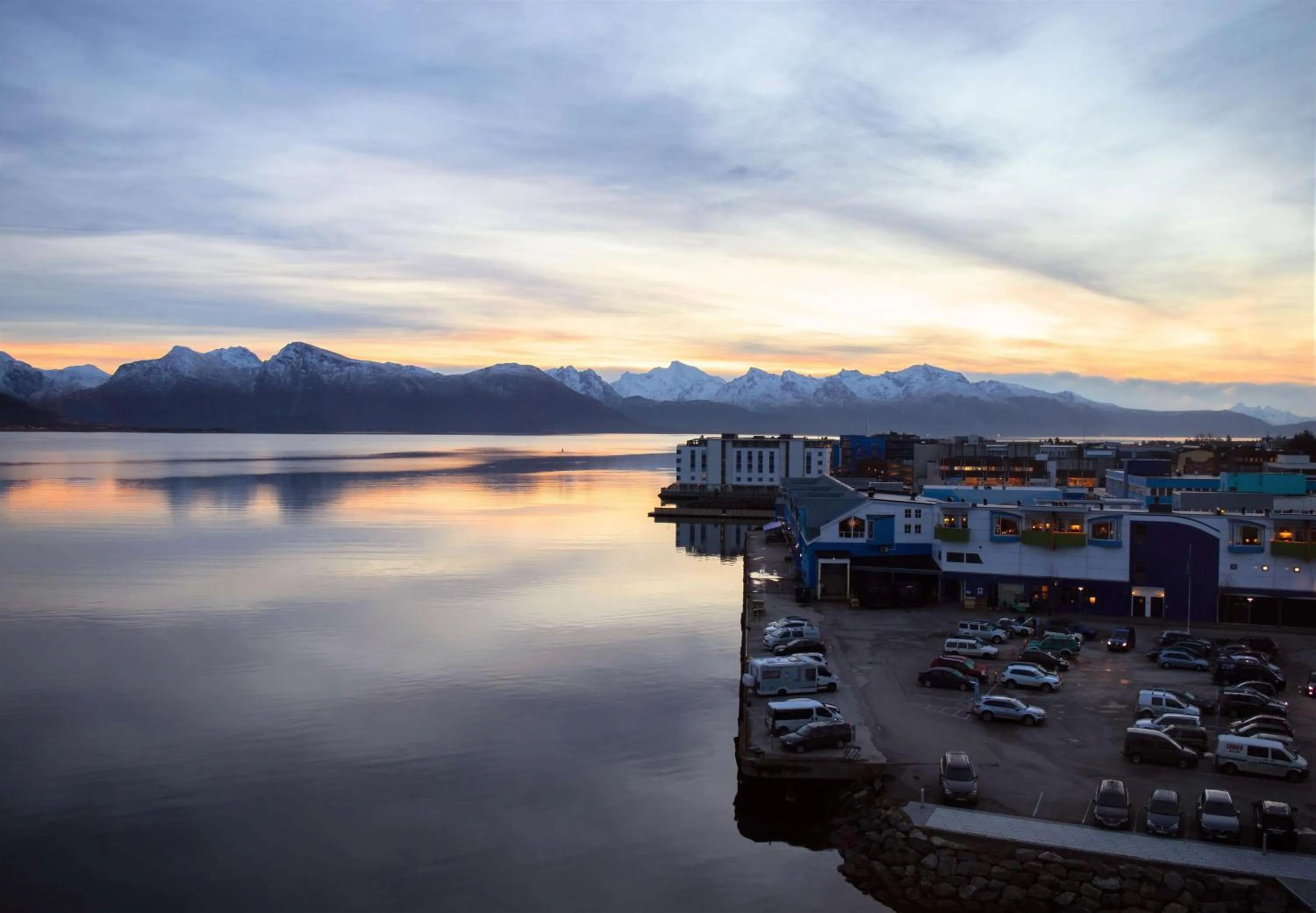 Natural landscape in Scandic Sortland