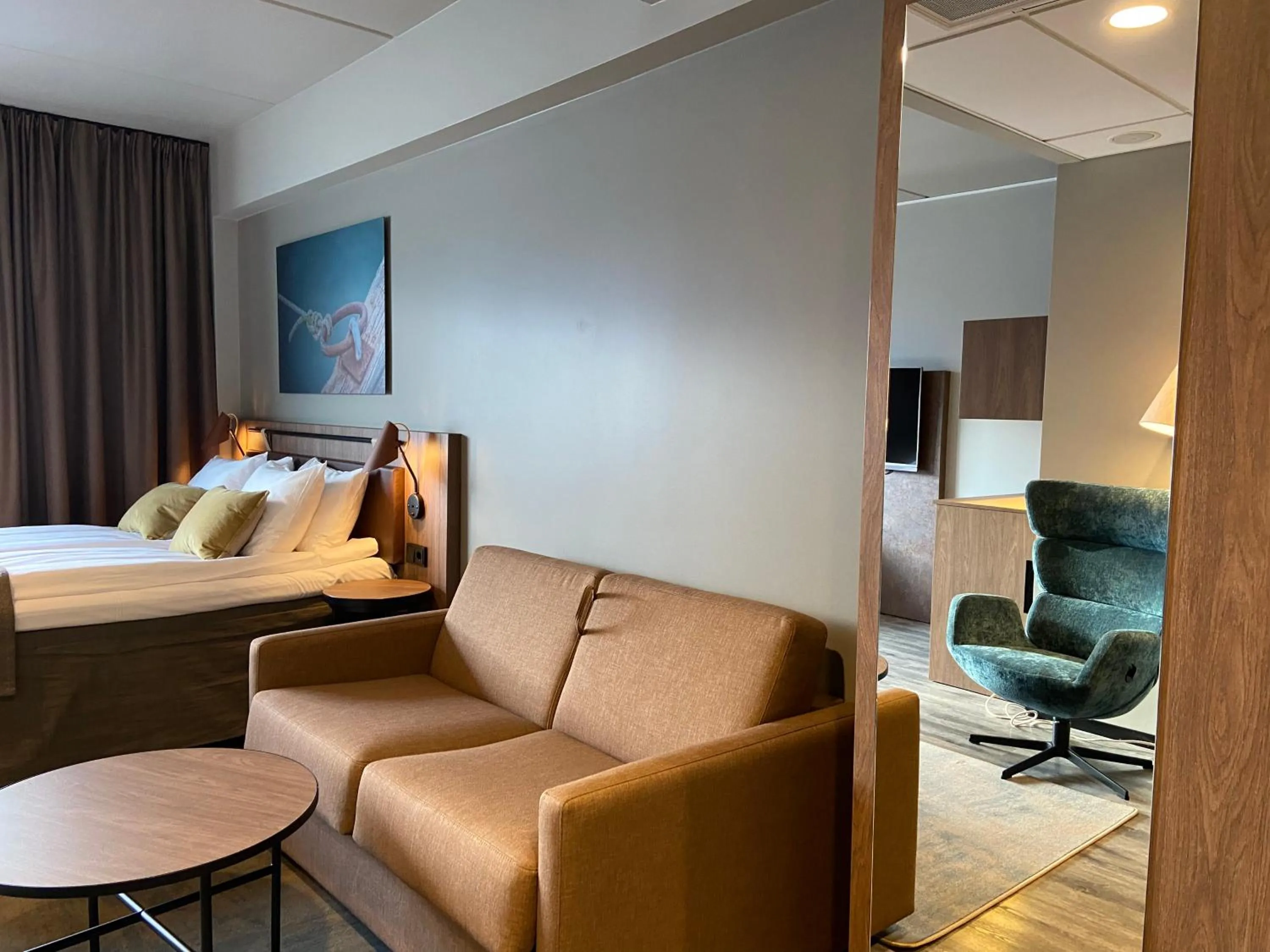 Bedroom in Scandic Sortland