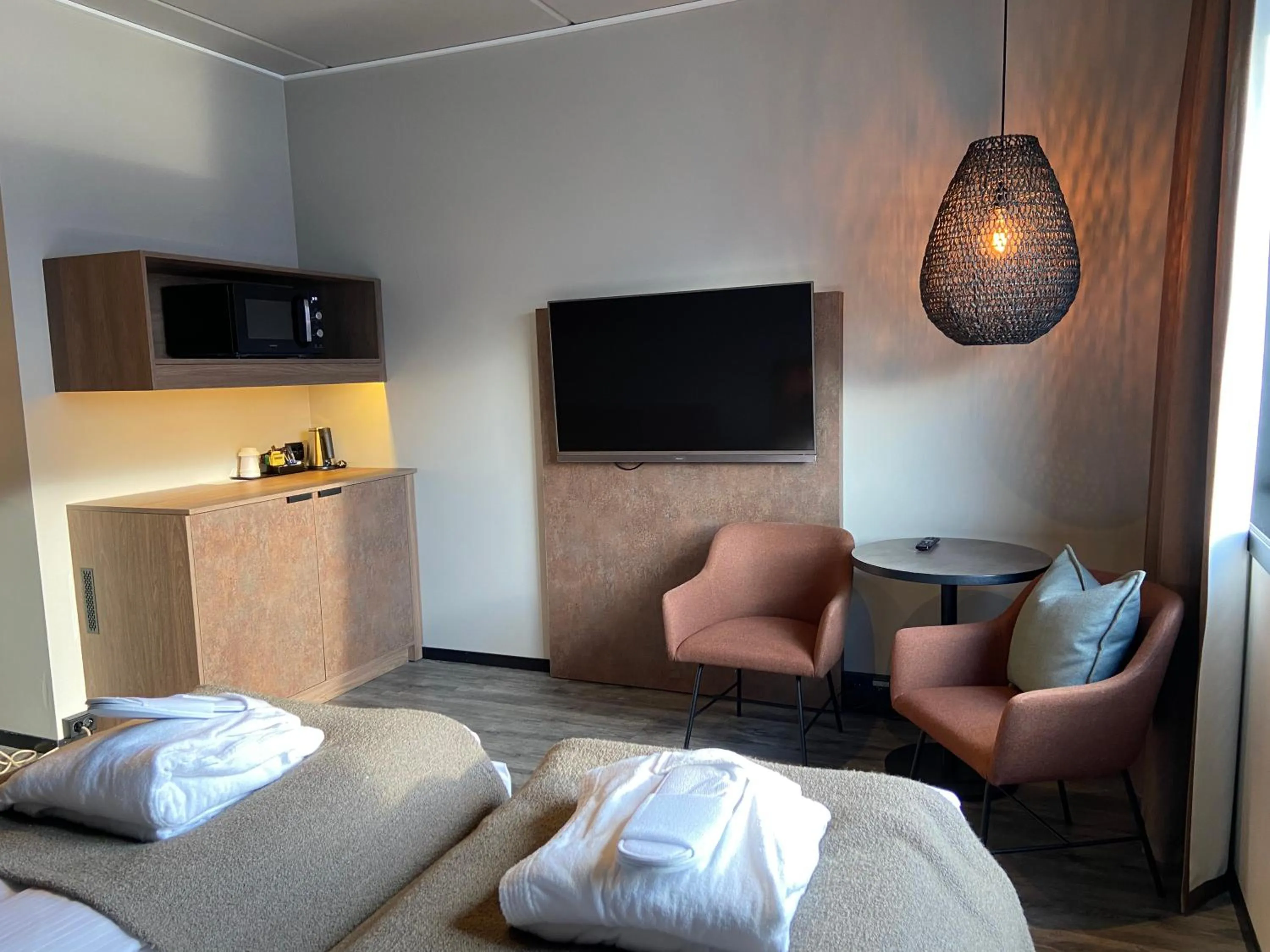 Bedroom, Bed in Scandic Sortland