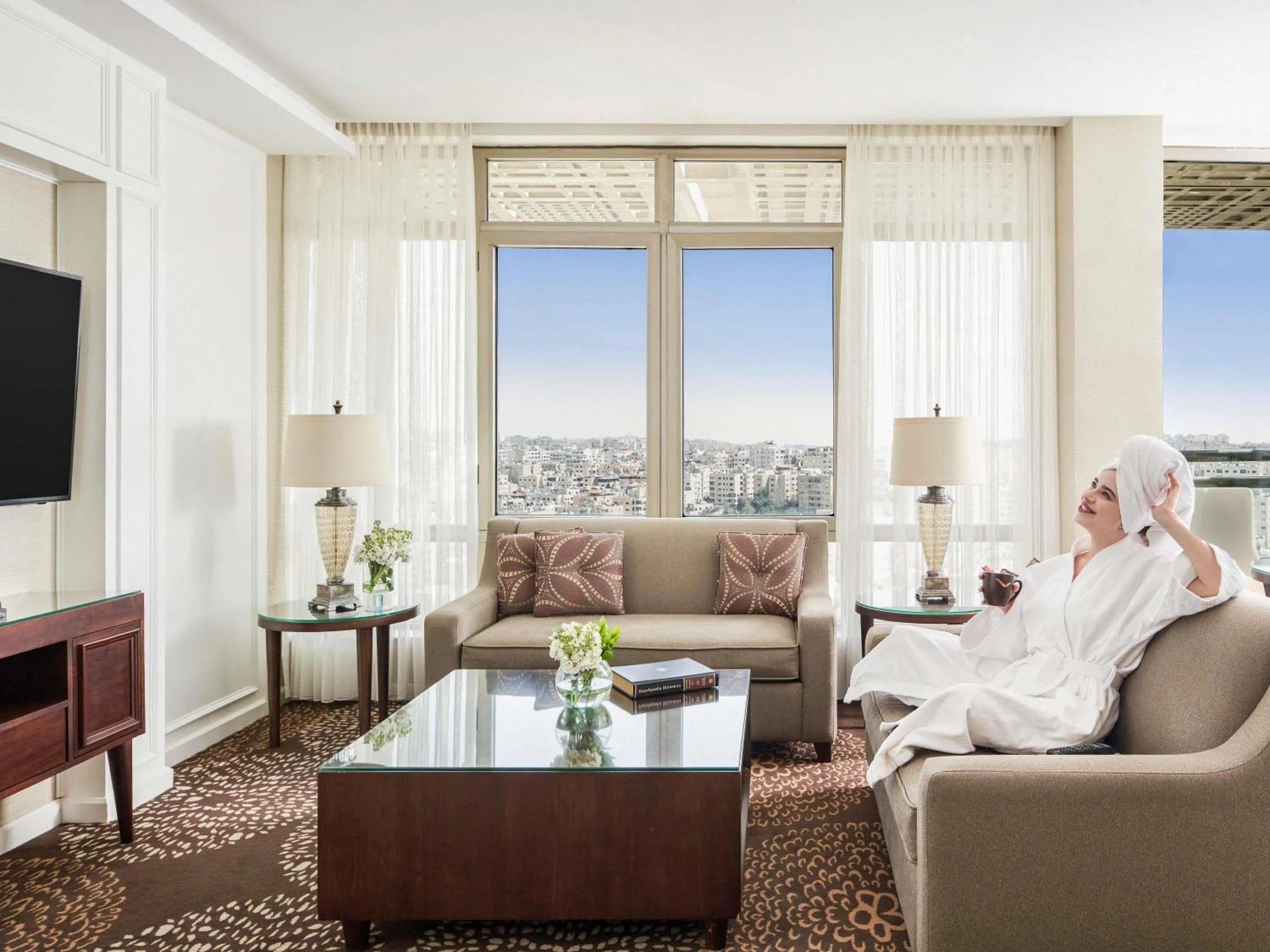 Breakfast in Mövenpick Hotel Amman