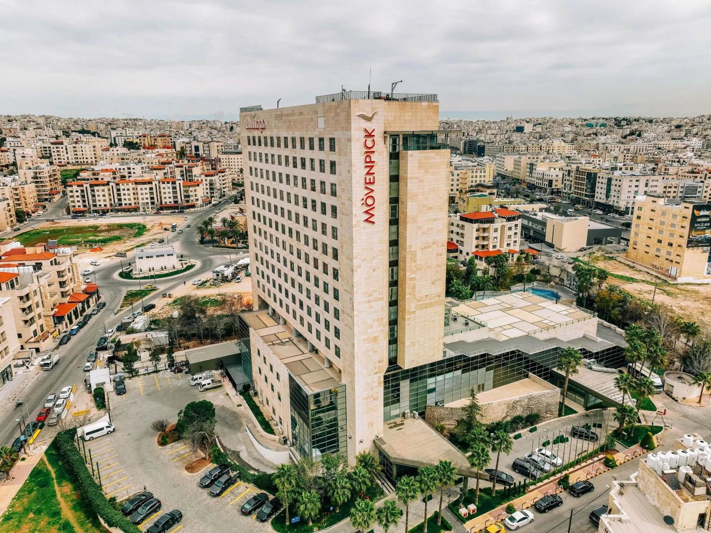 Property building in Mövenpick Hotel Amman
