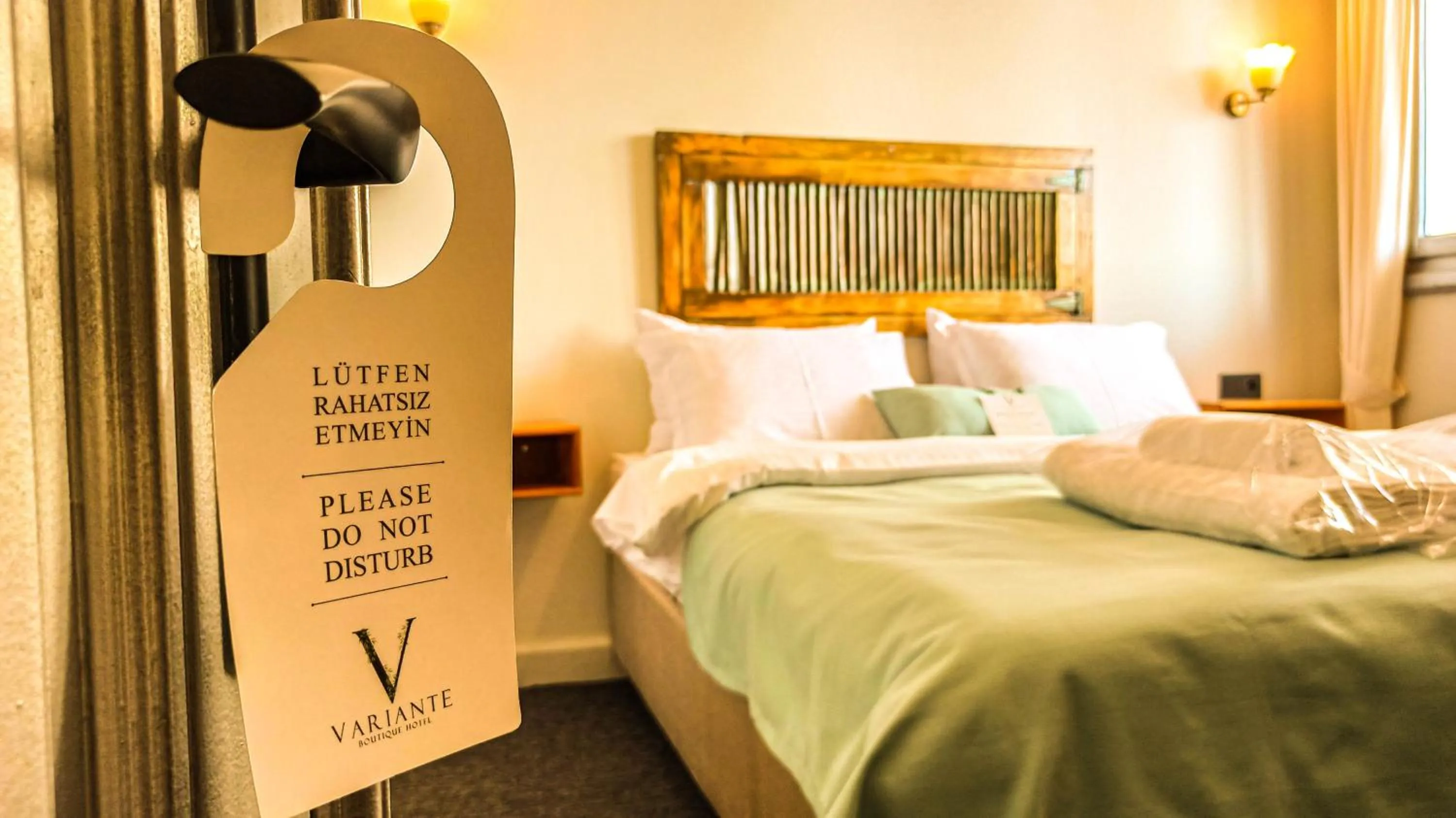 Bed in Variante Hotel