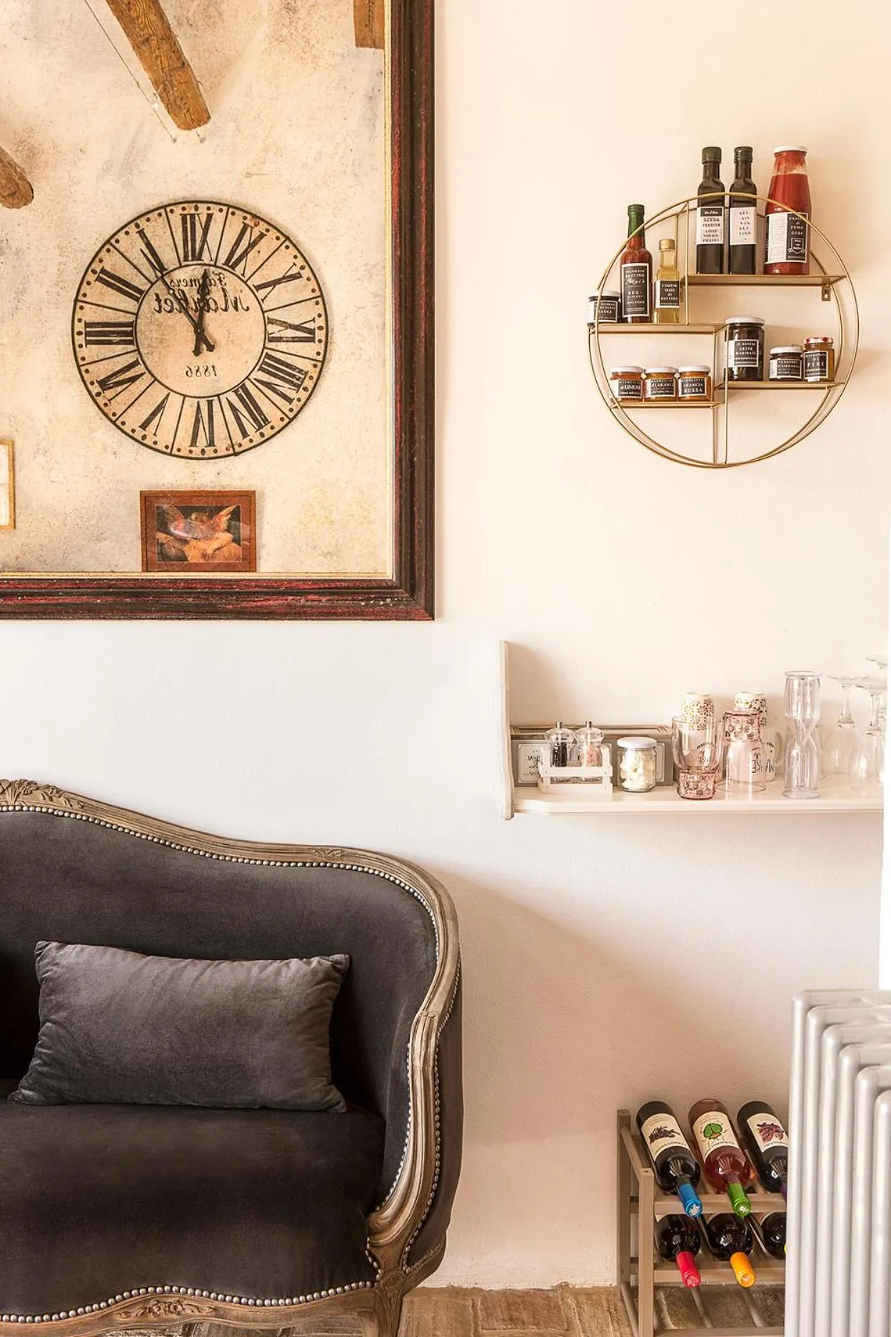 Living room in Casa San Ruffino