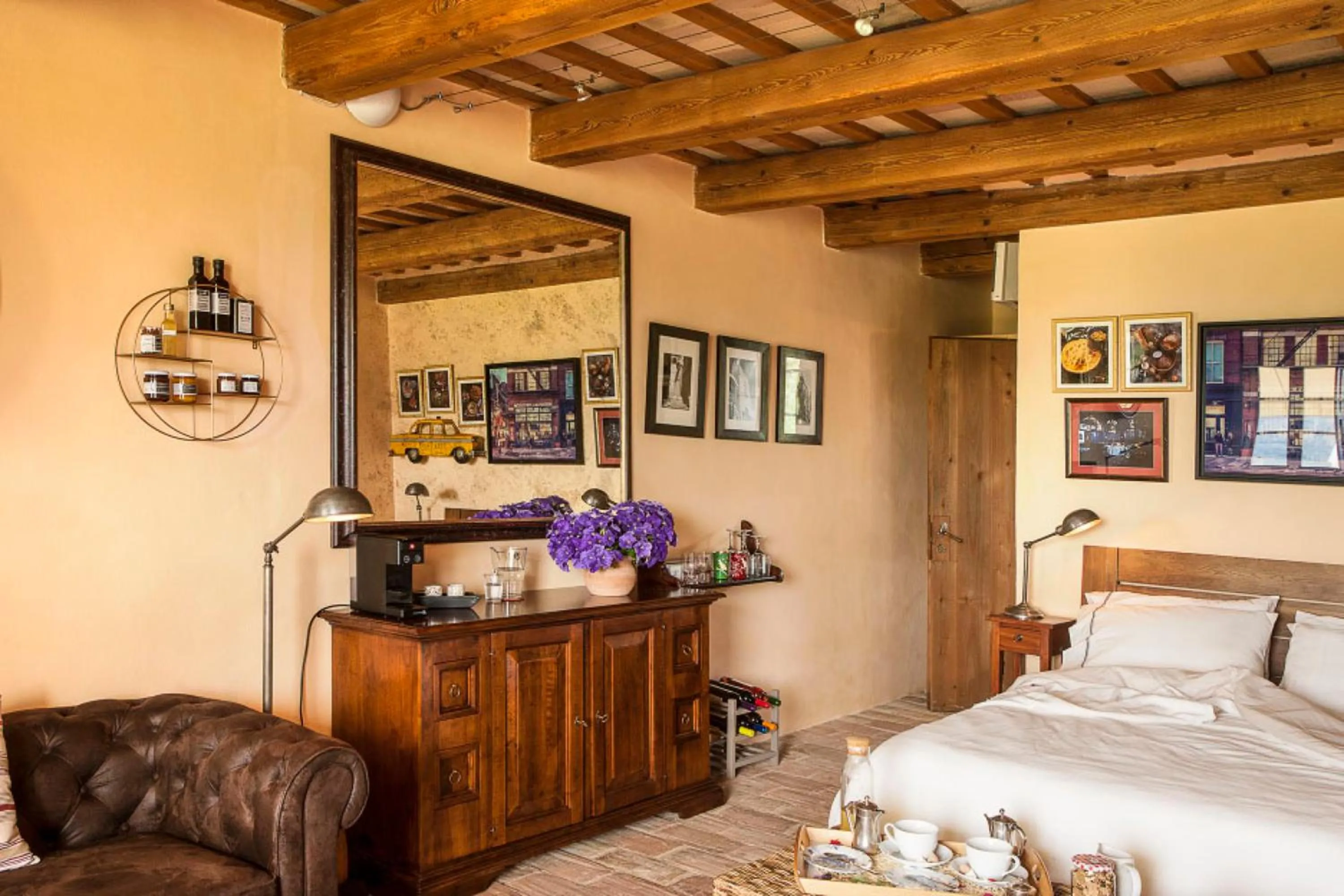 Bedroom, Bed in Casa San Ruffino