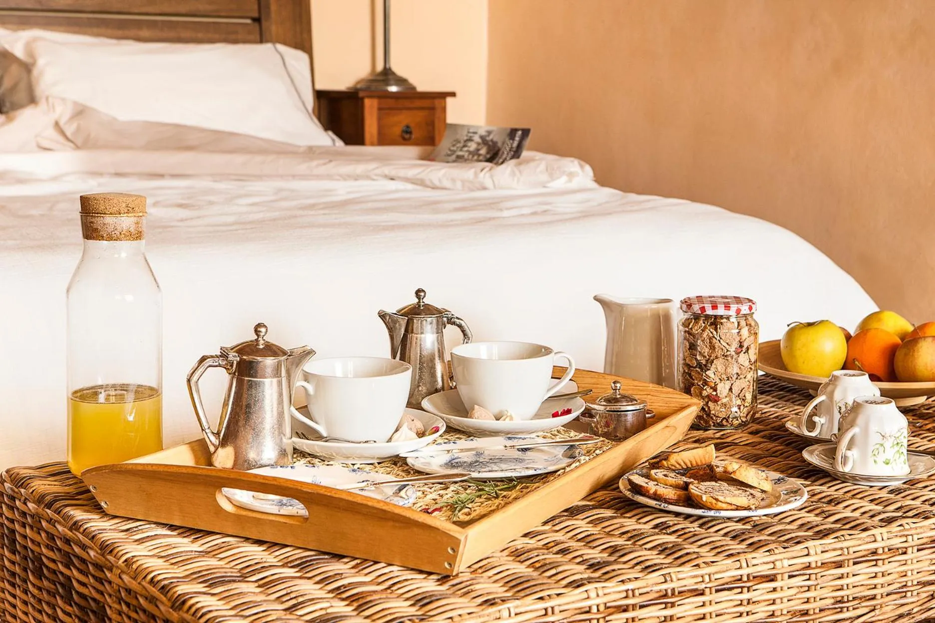 Coffee/tea facilities, Bed in Casa San Ruffino