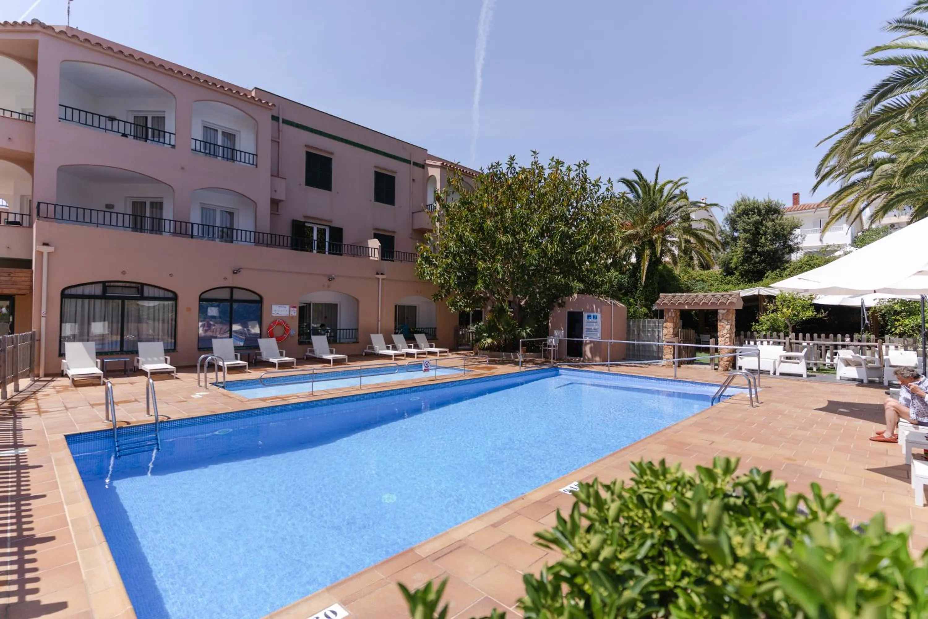 Pool view in Apartamentos Royal Life