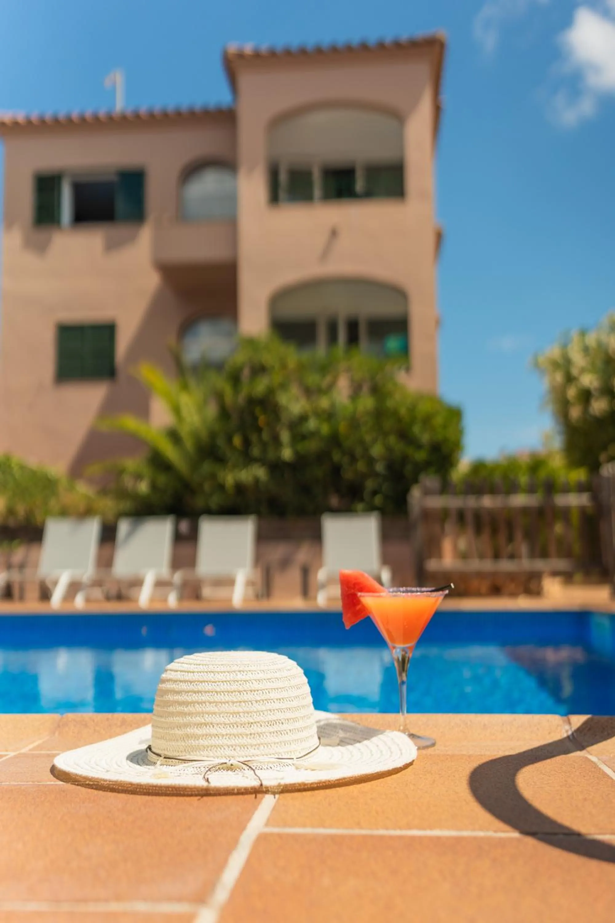 Pool view in Apartamentos Royal Life