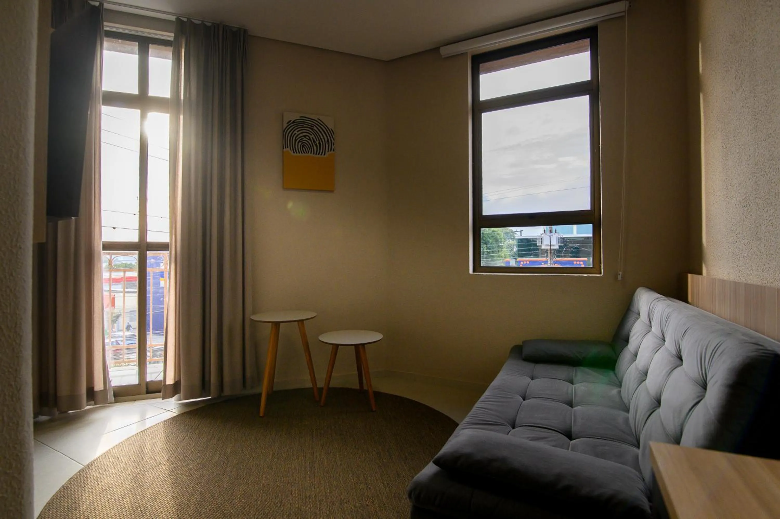 Living room in Hotel Santa Cruz