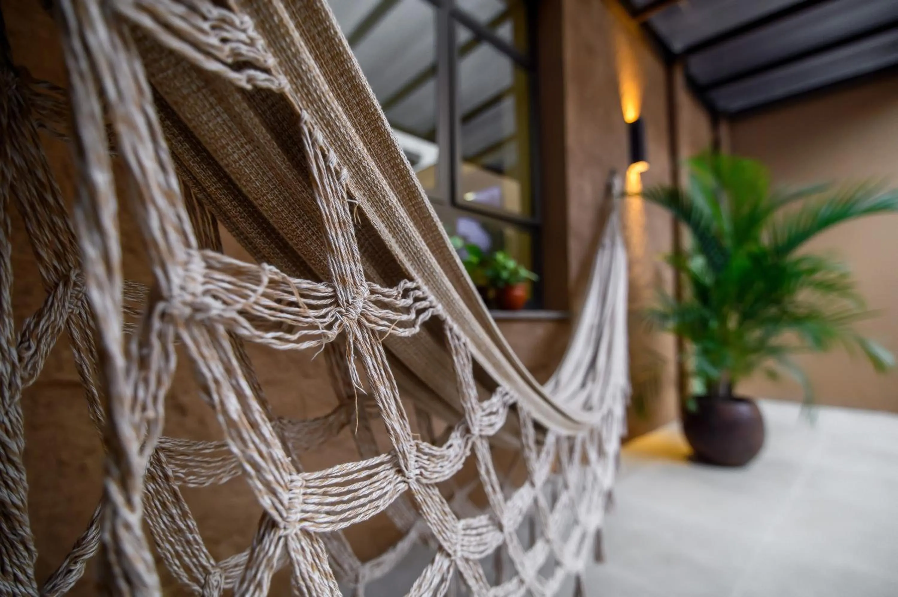 Garden in Hotel Santa Cruz