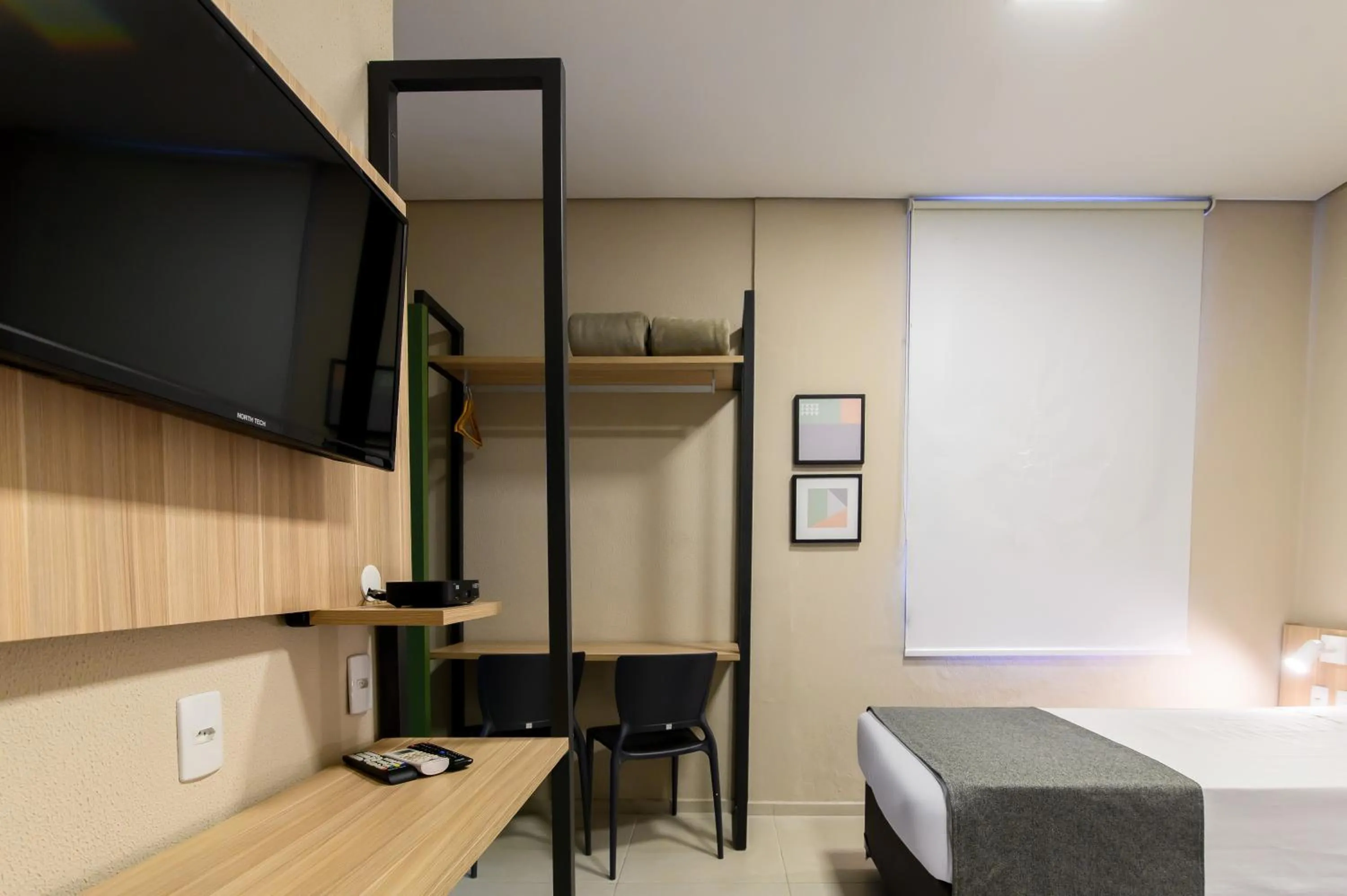 Bed in Hotel Santa Cruz