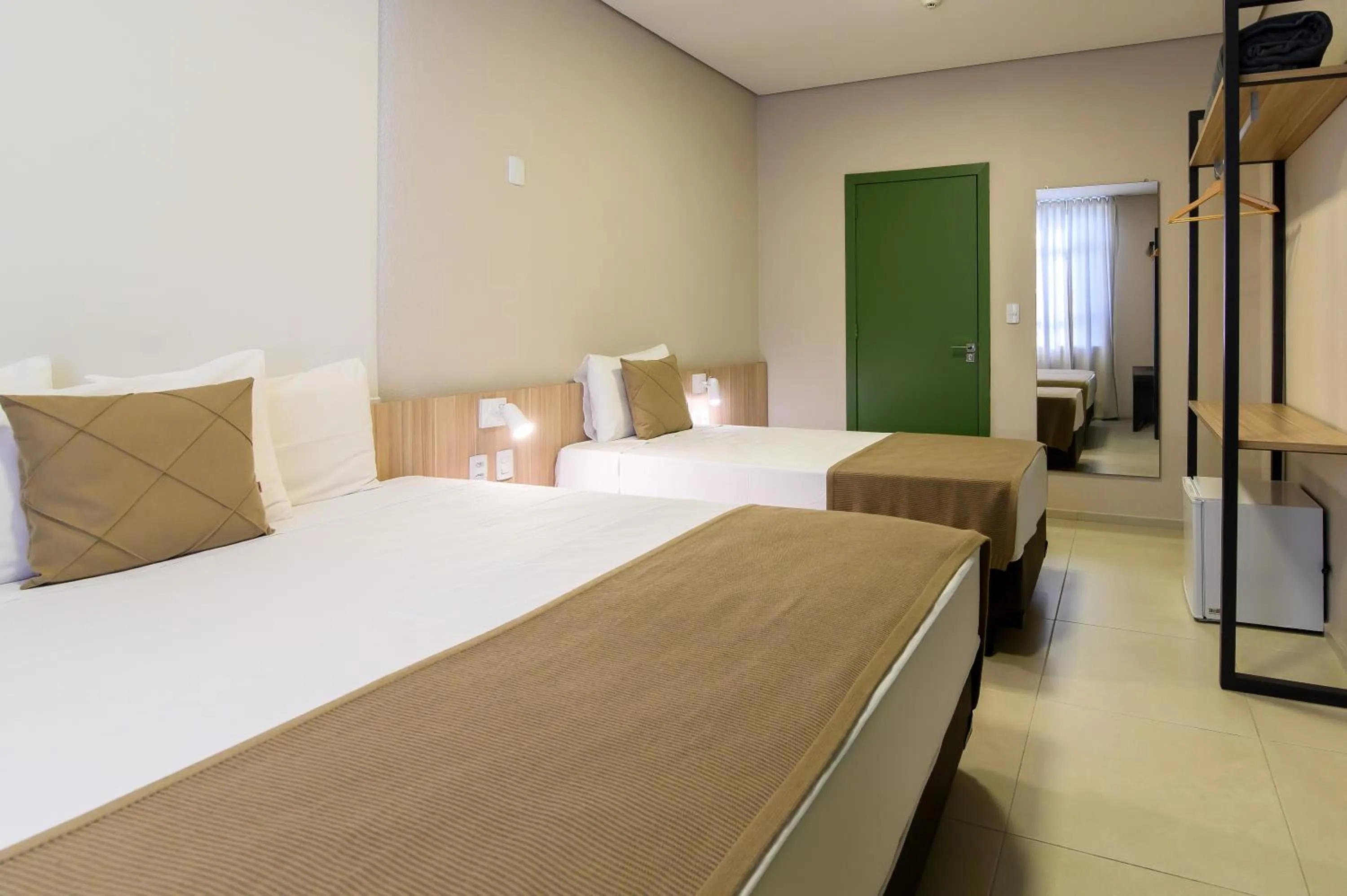 Bed in Hotel Santa Cruz