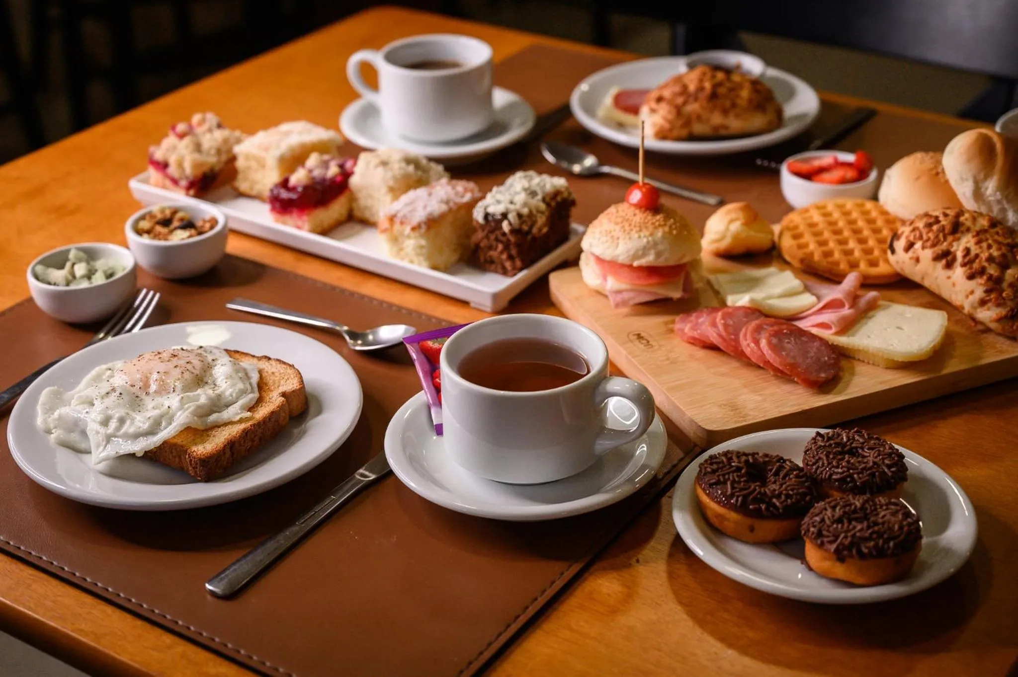 Food and drinks in Hotel Santa Cruz