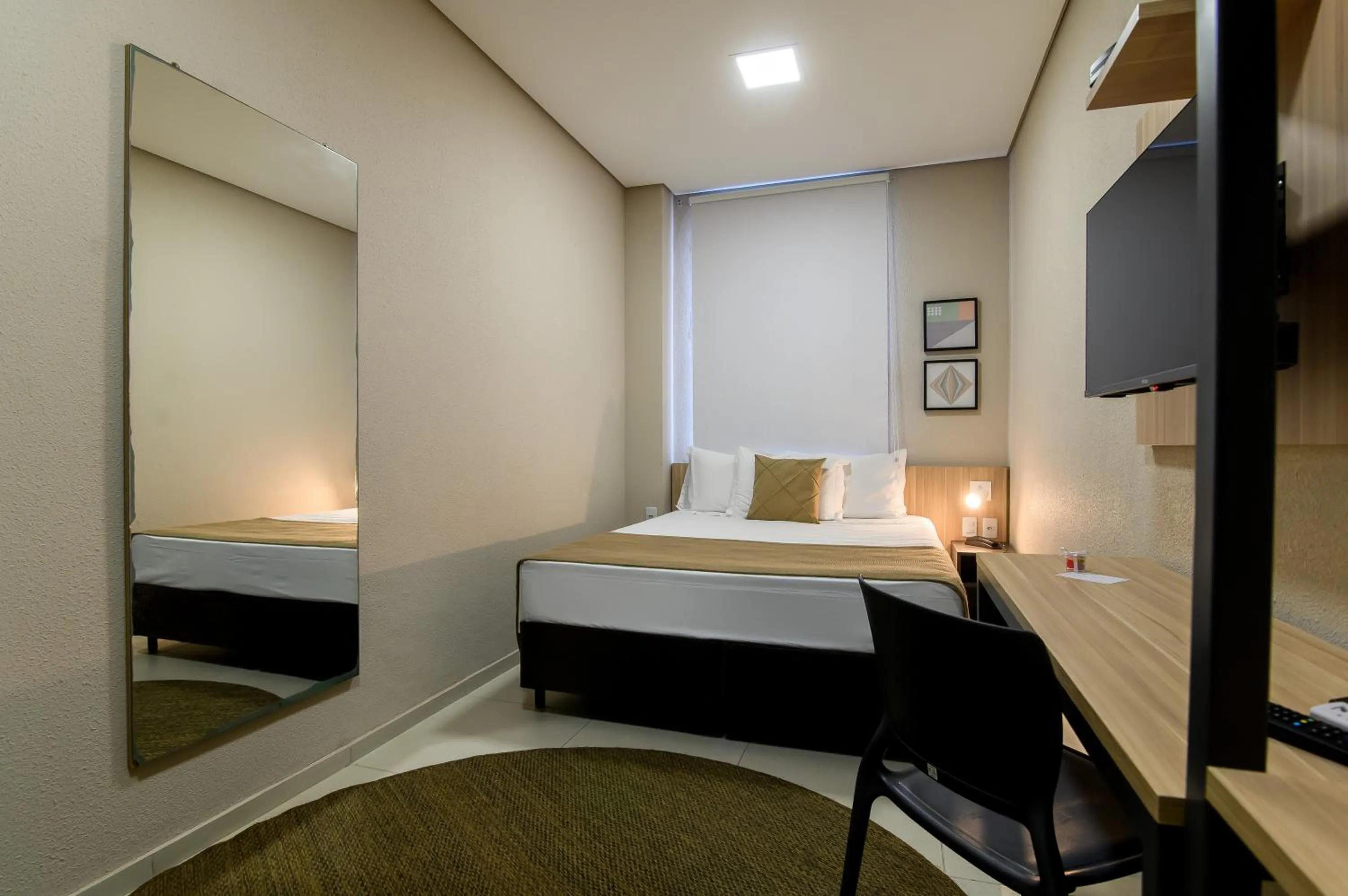 Bed in Hotel Santa Cruz