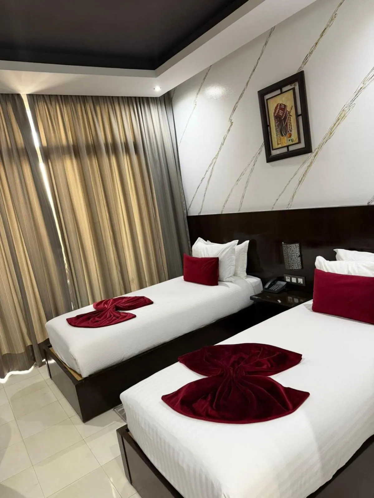 Bed in Hotel La Capitale