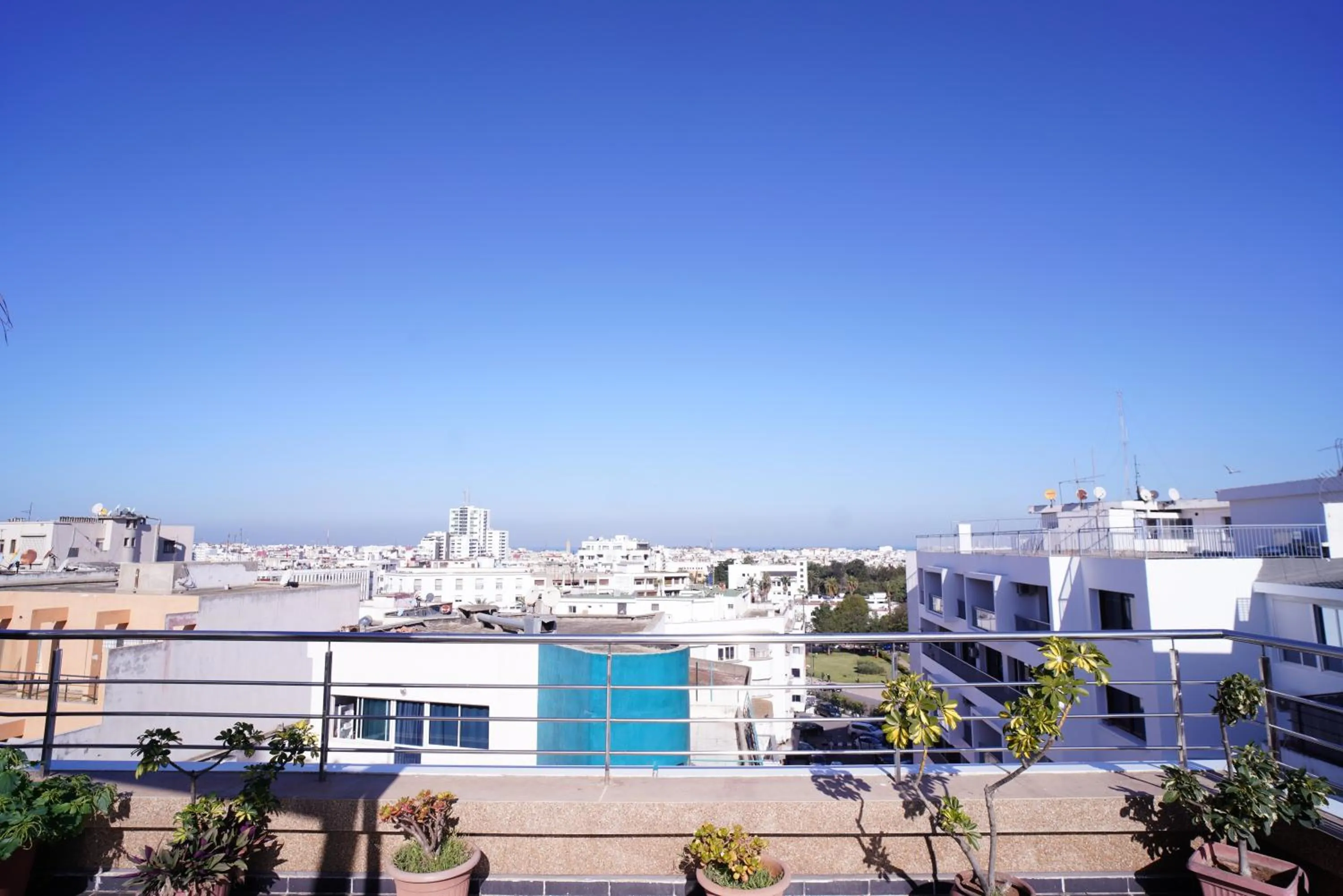 Balcony/Terrace in Hotel La Capitale