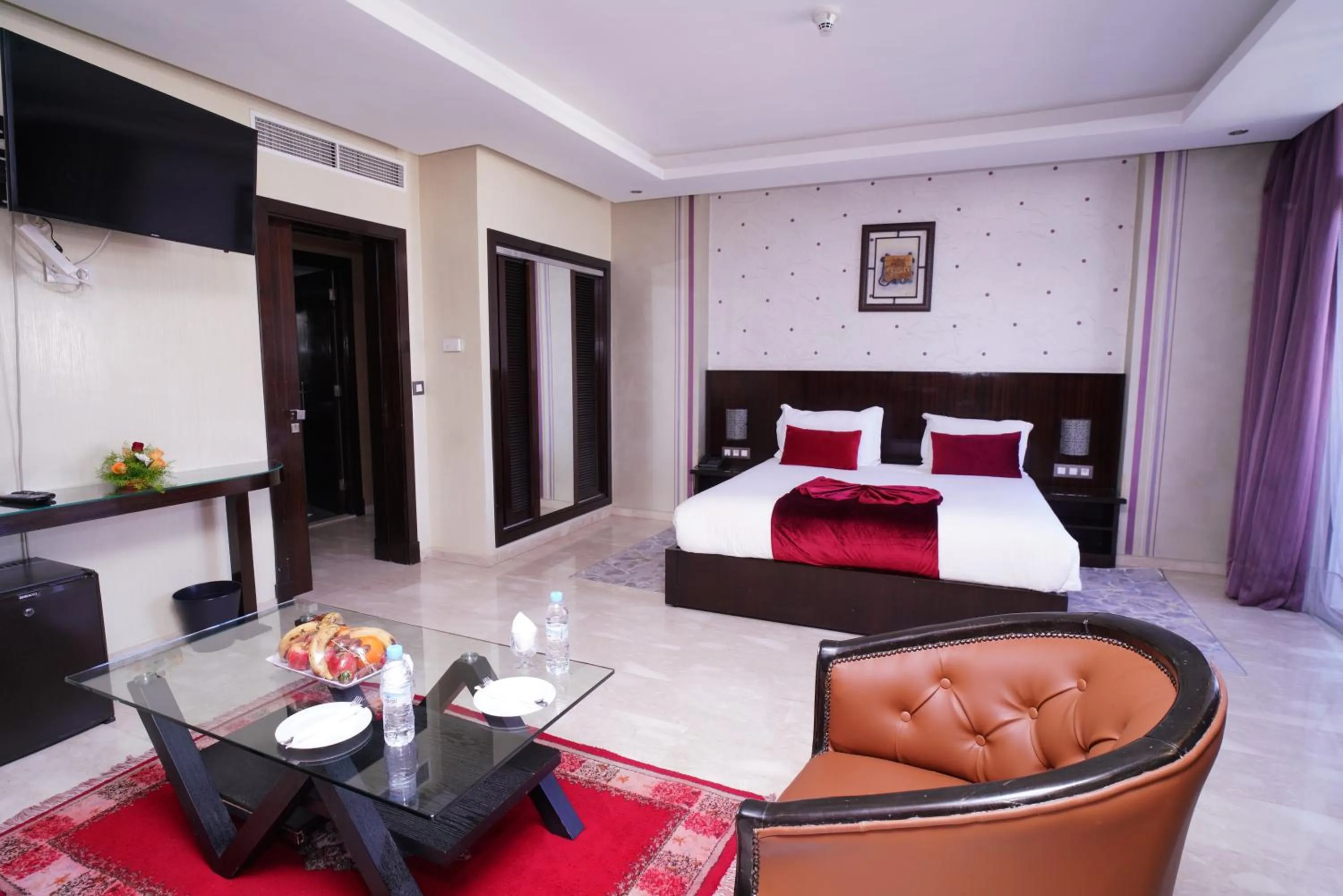 Bed in Hotel La Capitale