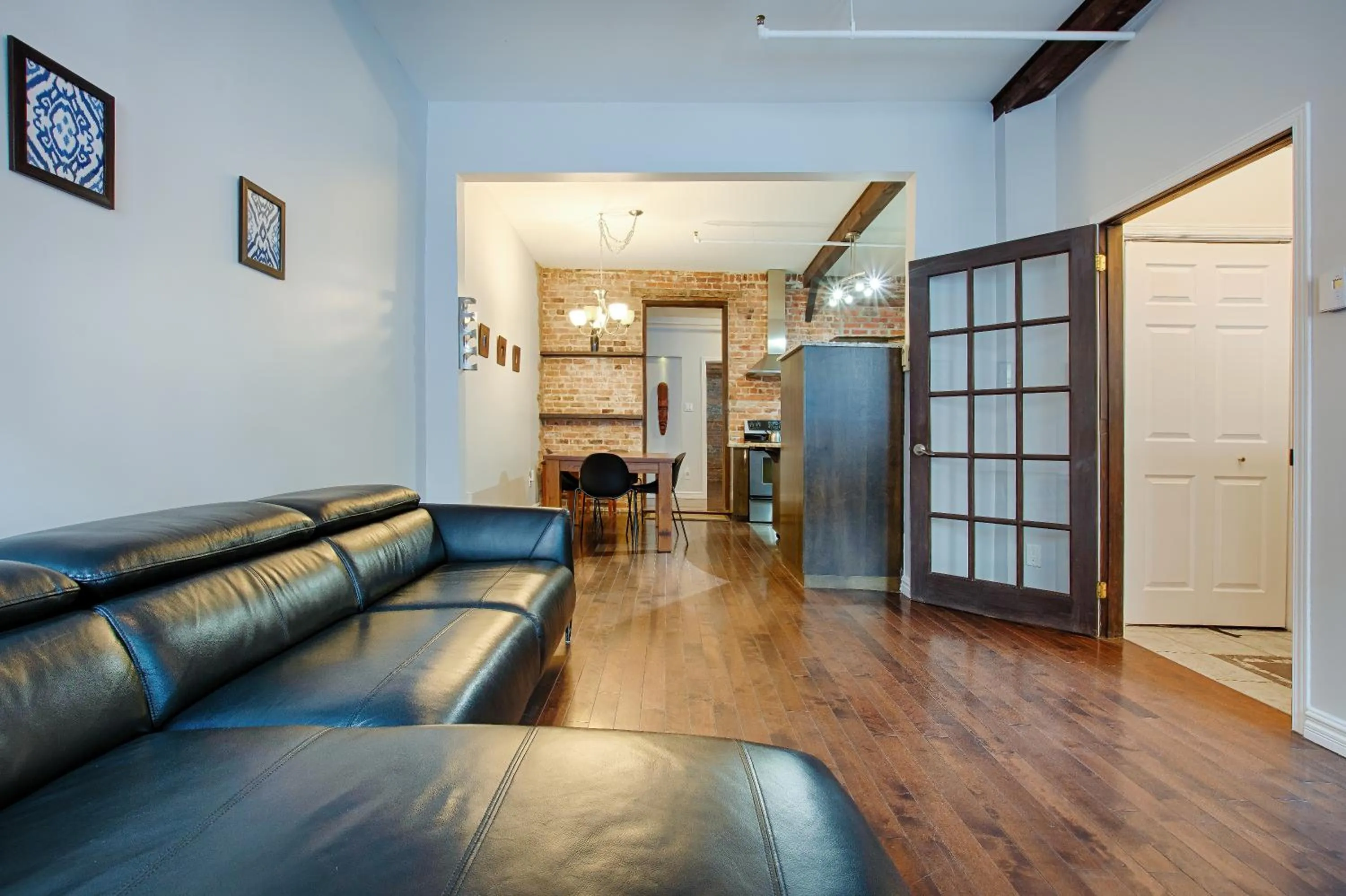 Seating area in Les Lofts St-Jo - Par Les Lofts Vieux-Québec