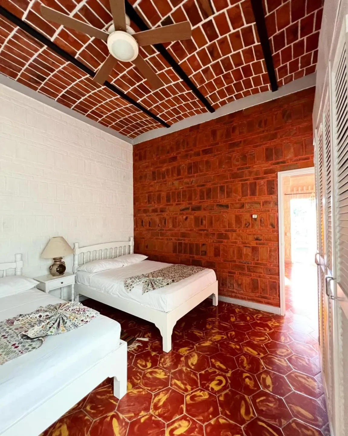 Bed in Mama Chuy Hotel & Villas Ajijic