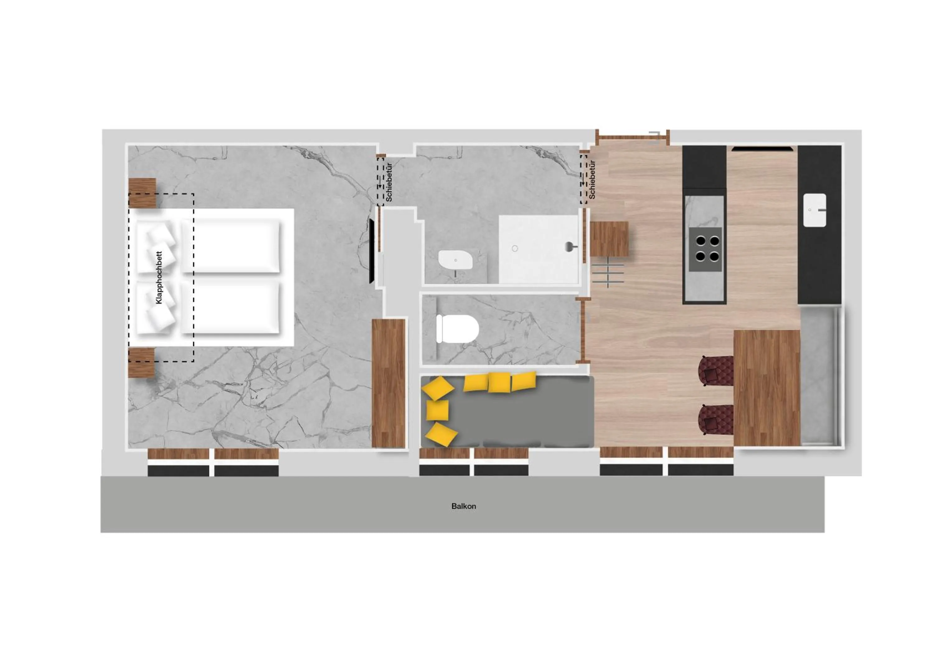 Floor plan in Hofgut Apartment & Lifestyle Resort Wagrain