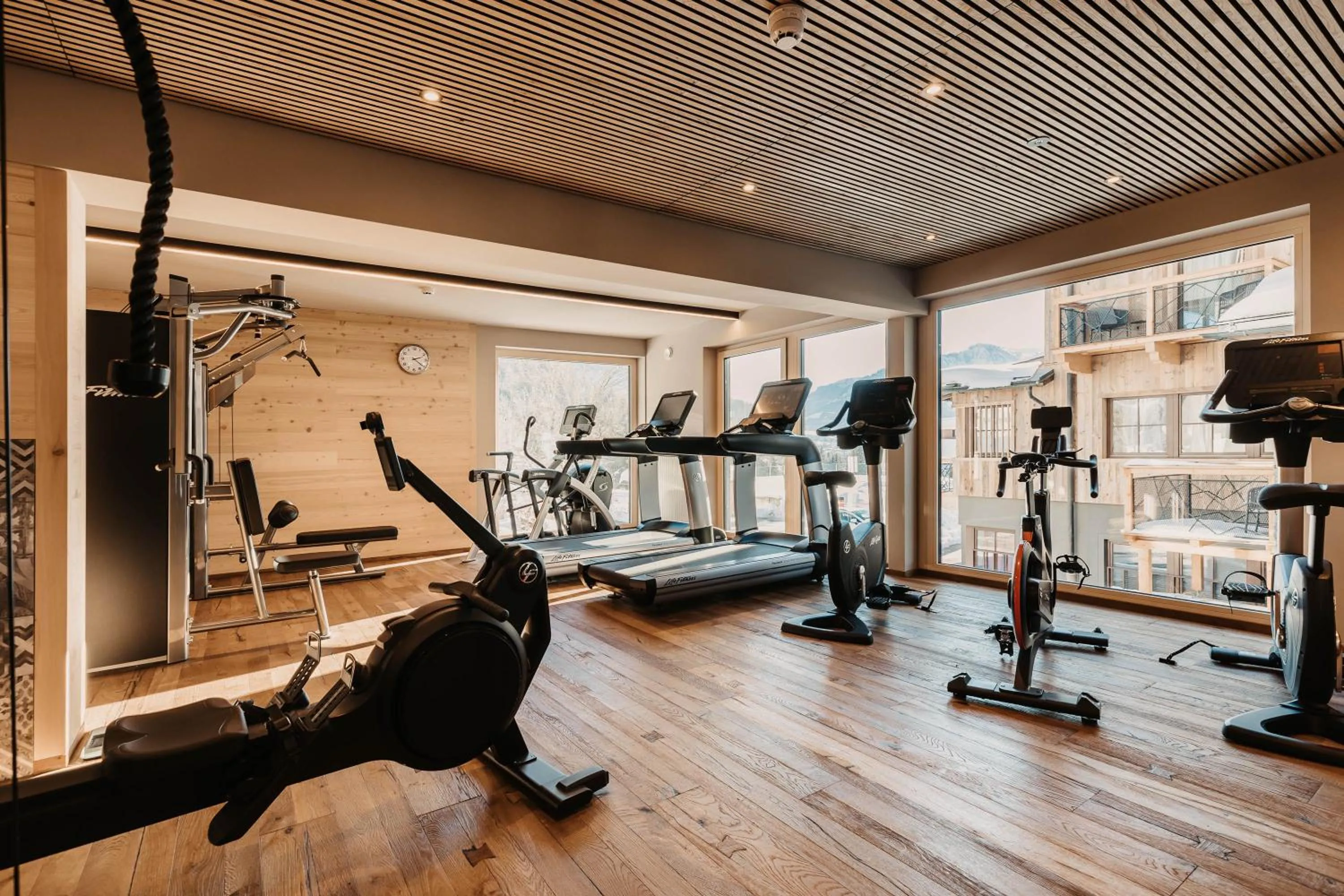 Fitness centre/facilities in Hofgut Apartment & Lifestyle Resort Wagrain