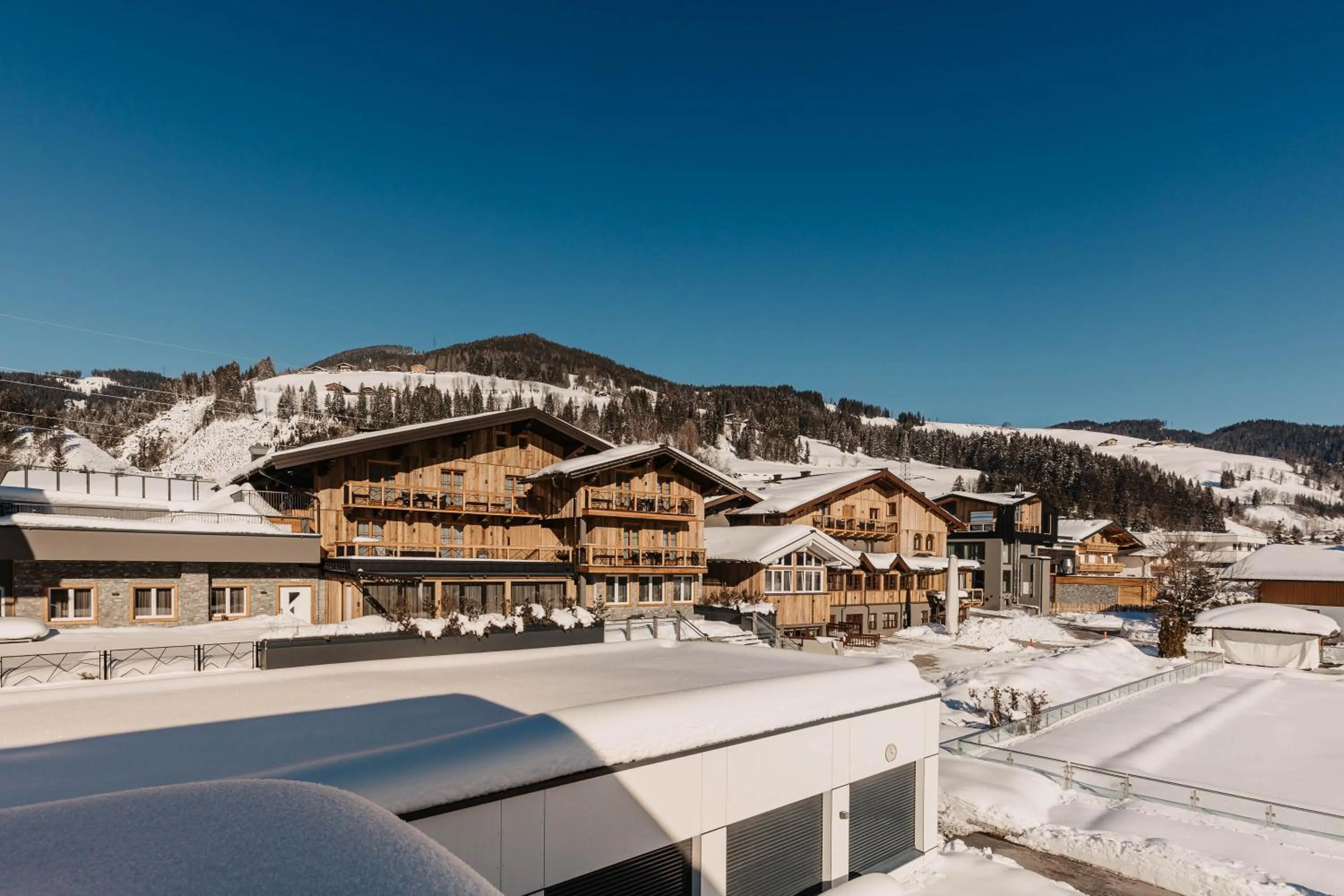 Property building in Hofgut Apartment & Lifestyle Resort Wagrain