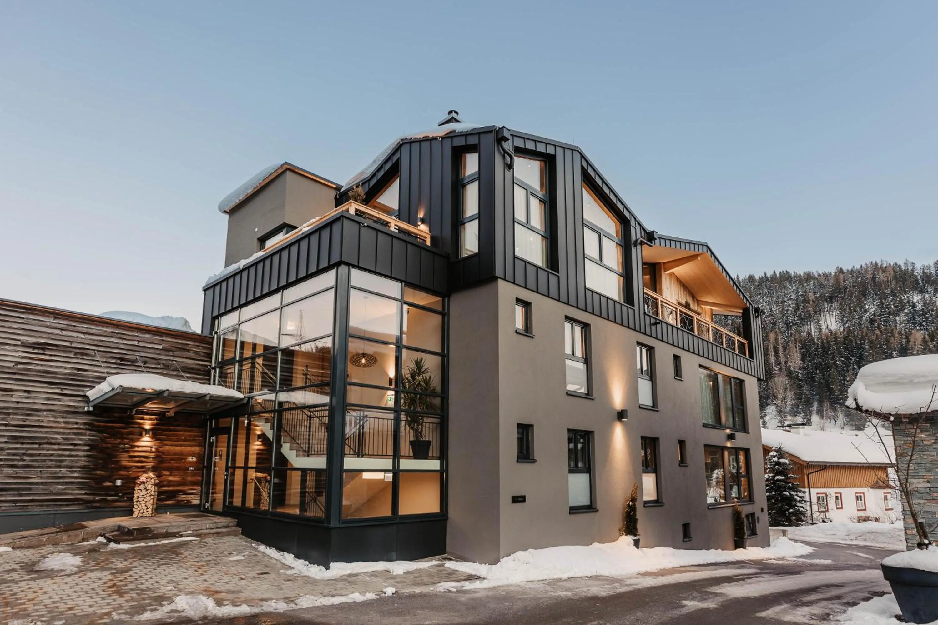 Property building in Hofgut Apartment & Lifestyle Resort Wagrain